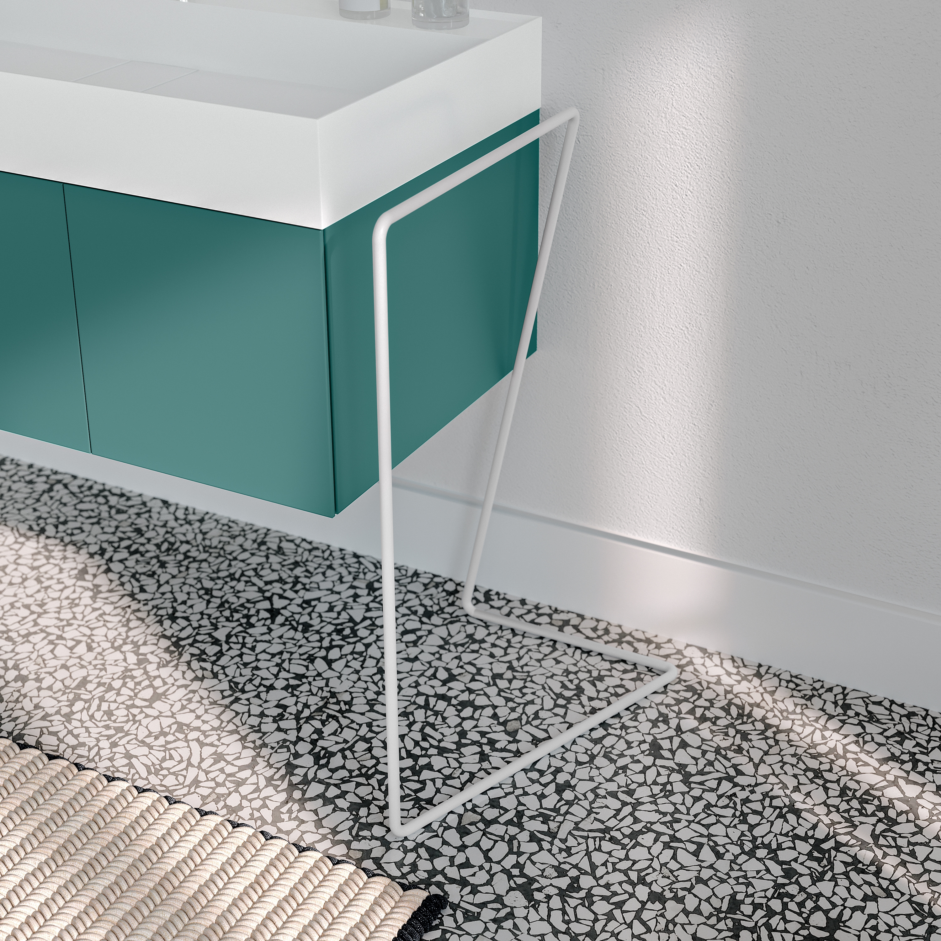 Mostrar el producto Freestanding Towel Holder MA del fabricante Berloni Bagno