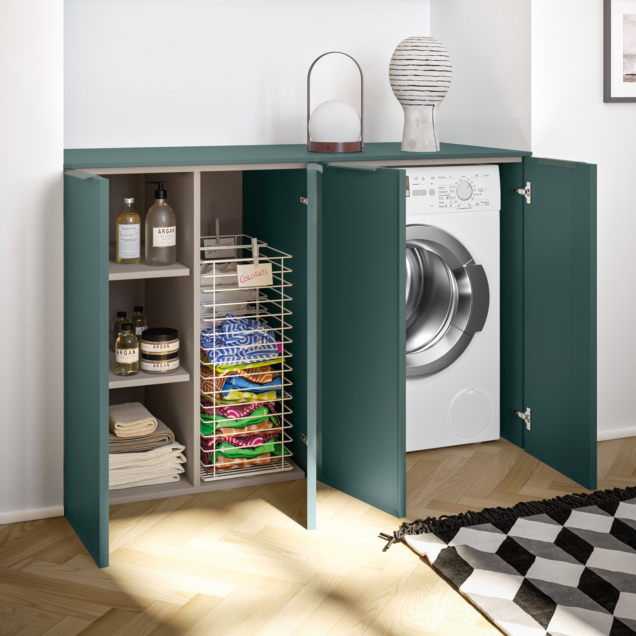 Mostrar el producto Suite Laundry | Laundry furniture collection del fabricante Berloni Bagno