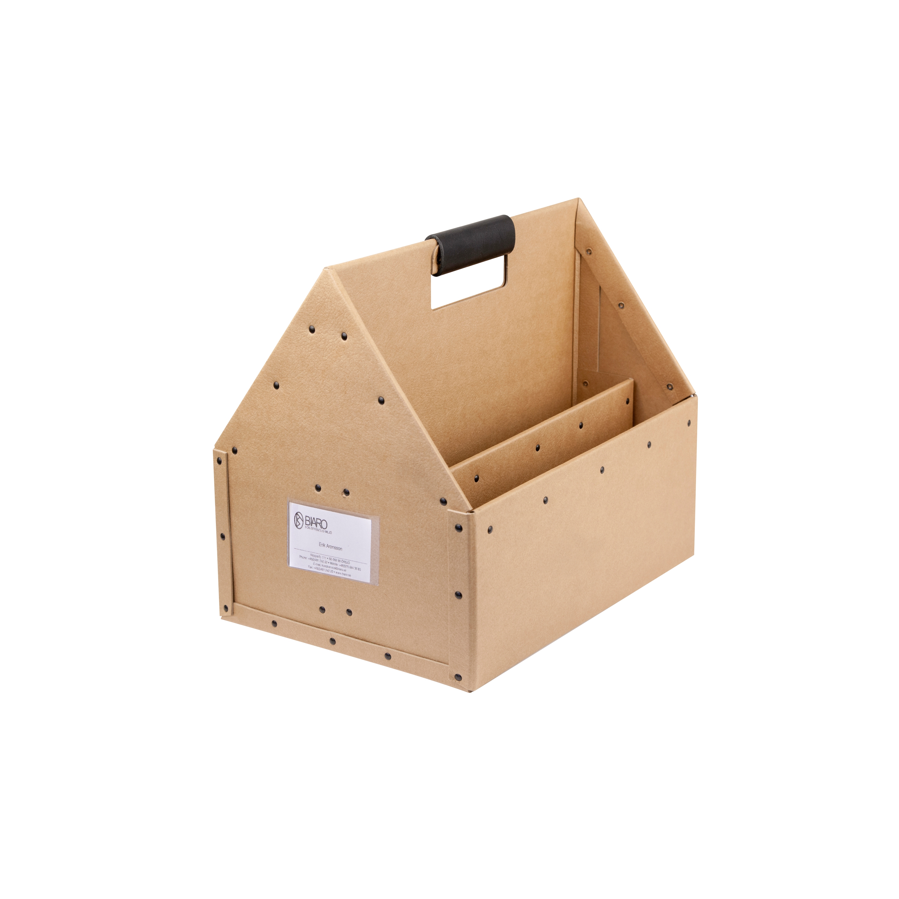 Display product Handle leather to Toolbox, Natural from manufacturer BIARO