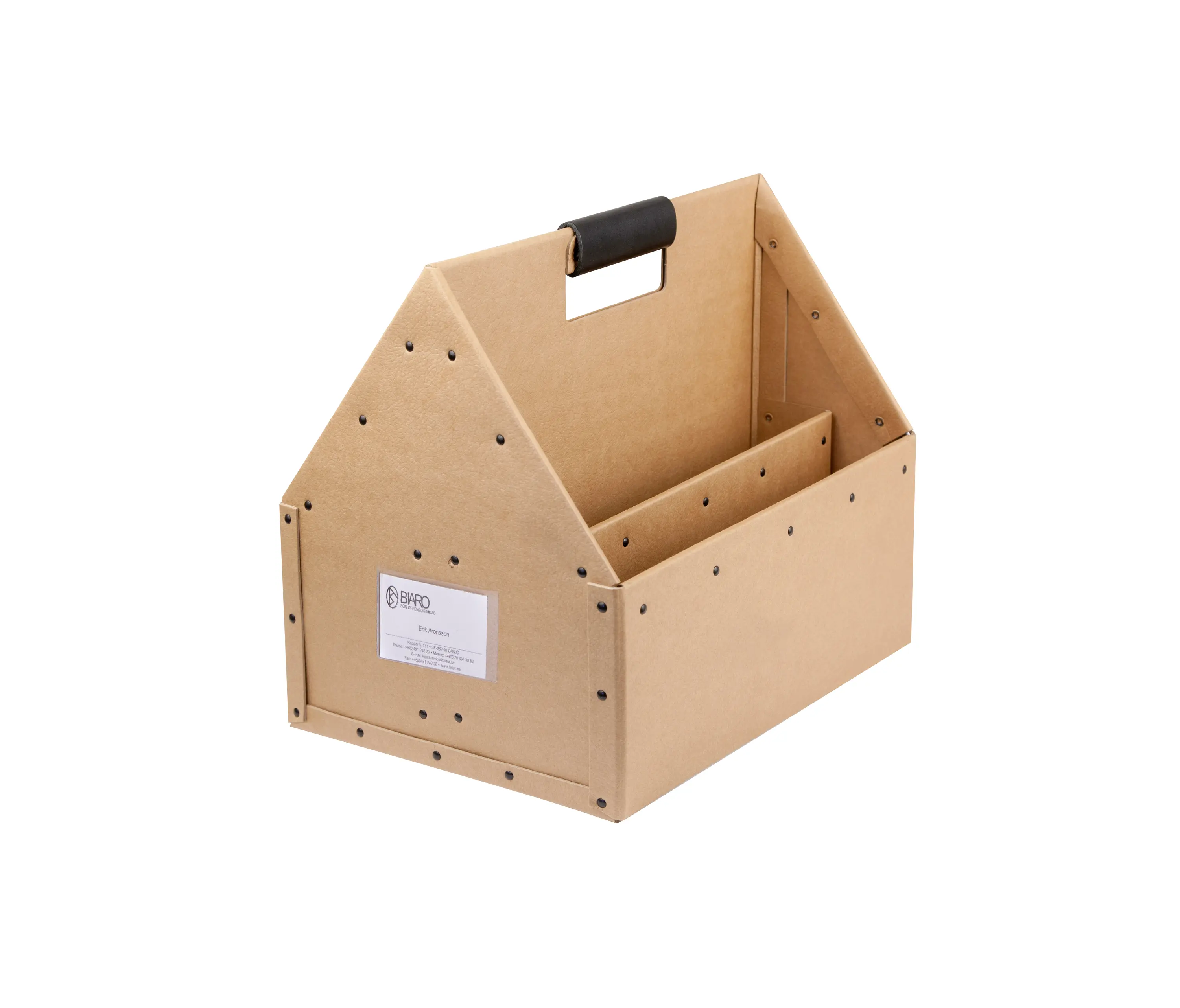 BIARO - Handle leather to Toolbox, Natural