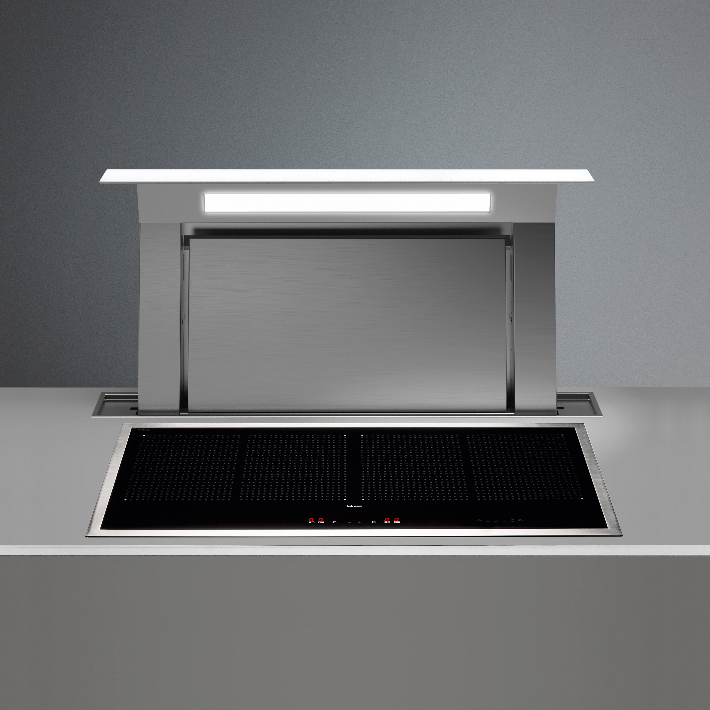 Display product Design | Down Draft 90cm White Re-circulating from manufacturer Falmec