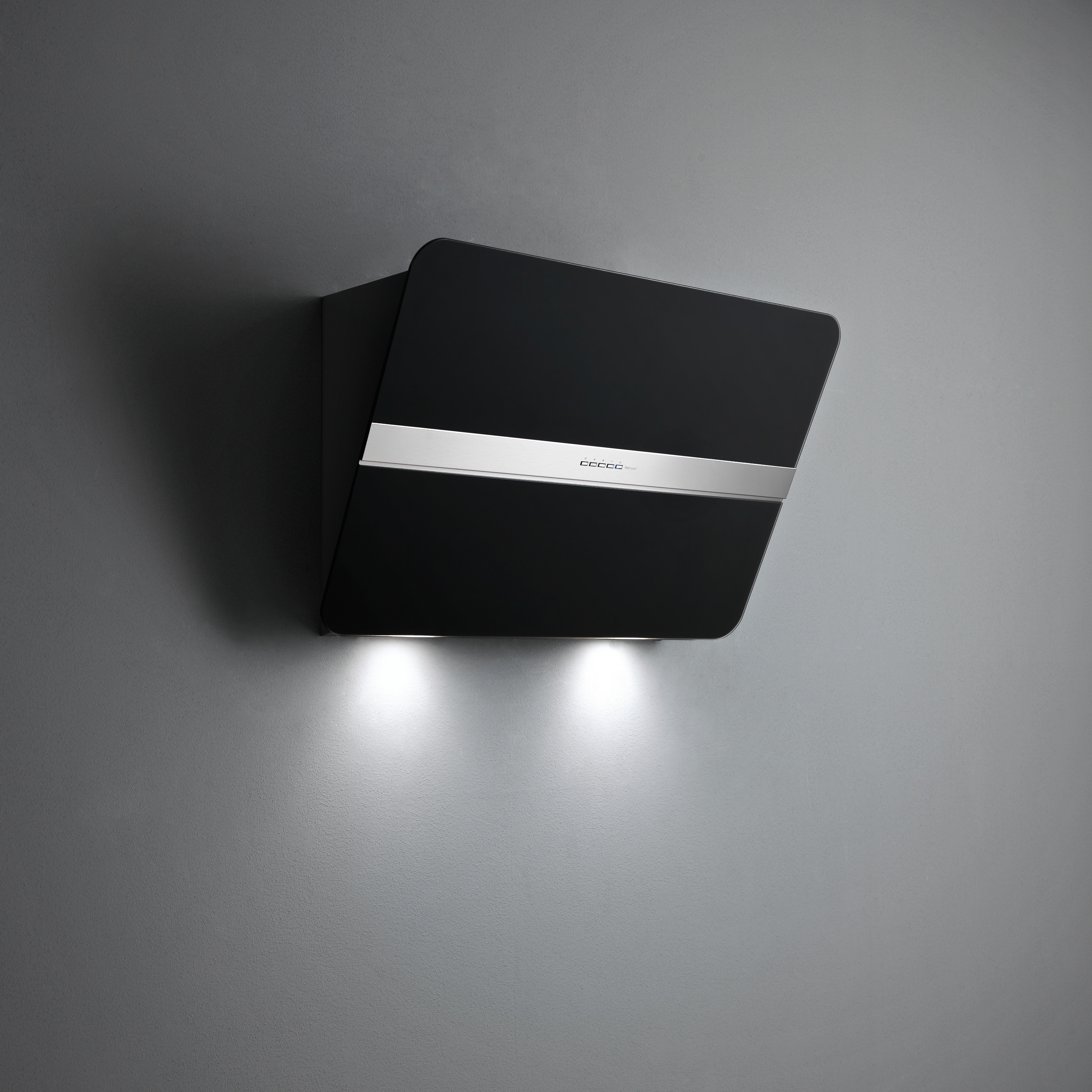 Display product Design | Flipper Wall 85cm Satin Black from manufacturer Falmec