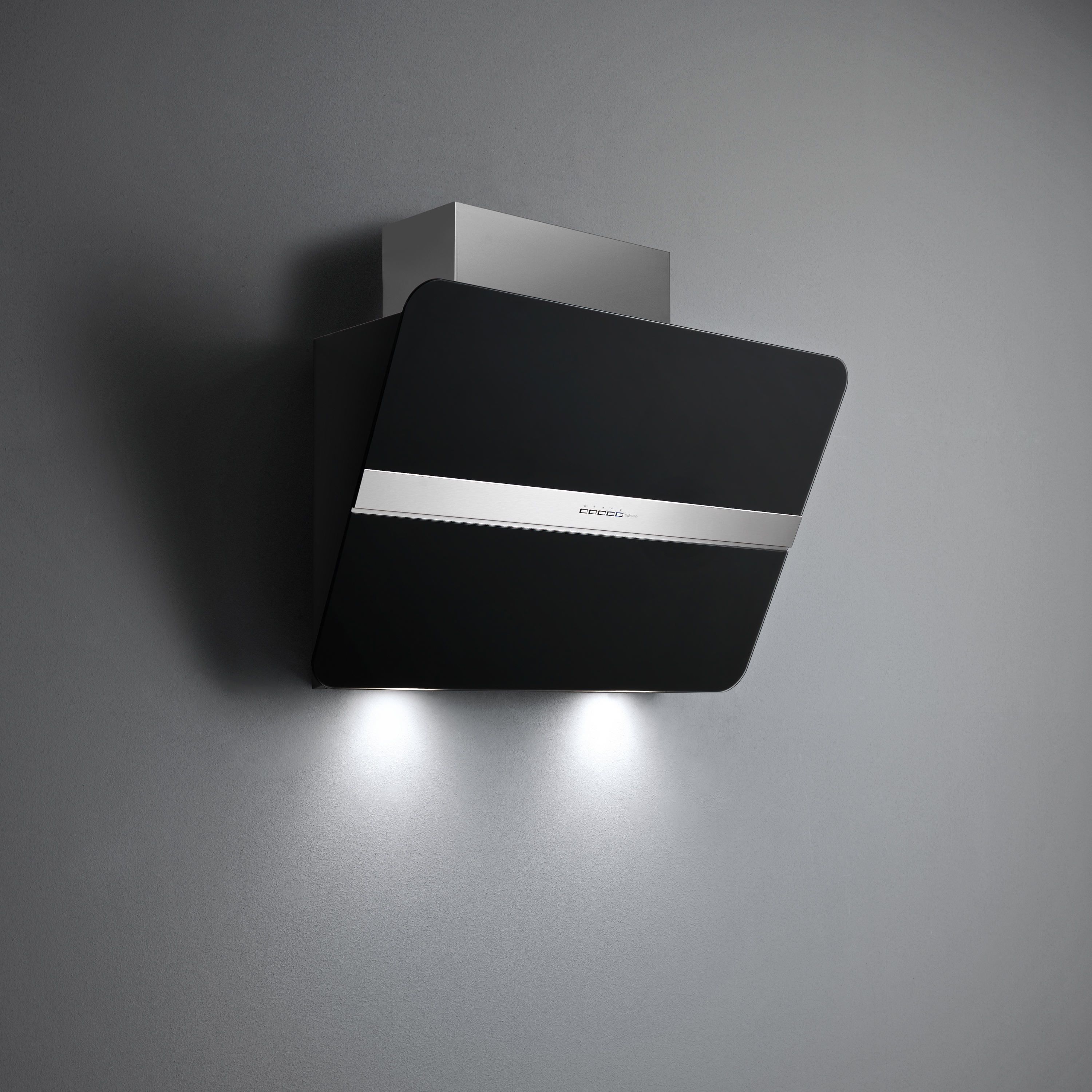 Display product Silence - NRS™ | Flipper NRS™ Satin Black from manufacturer Falmec