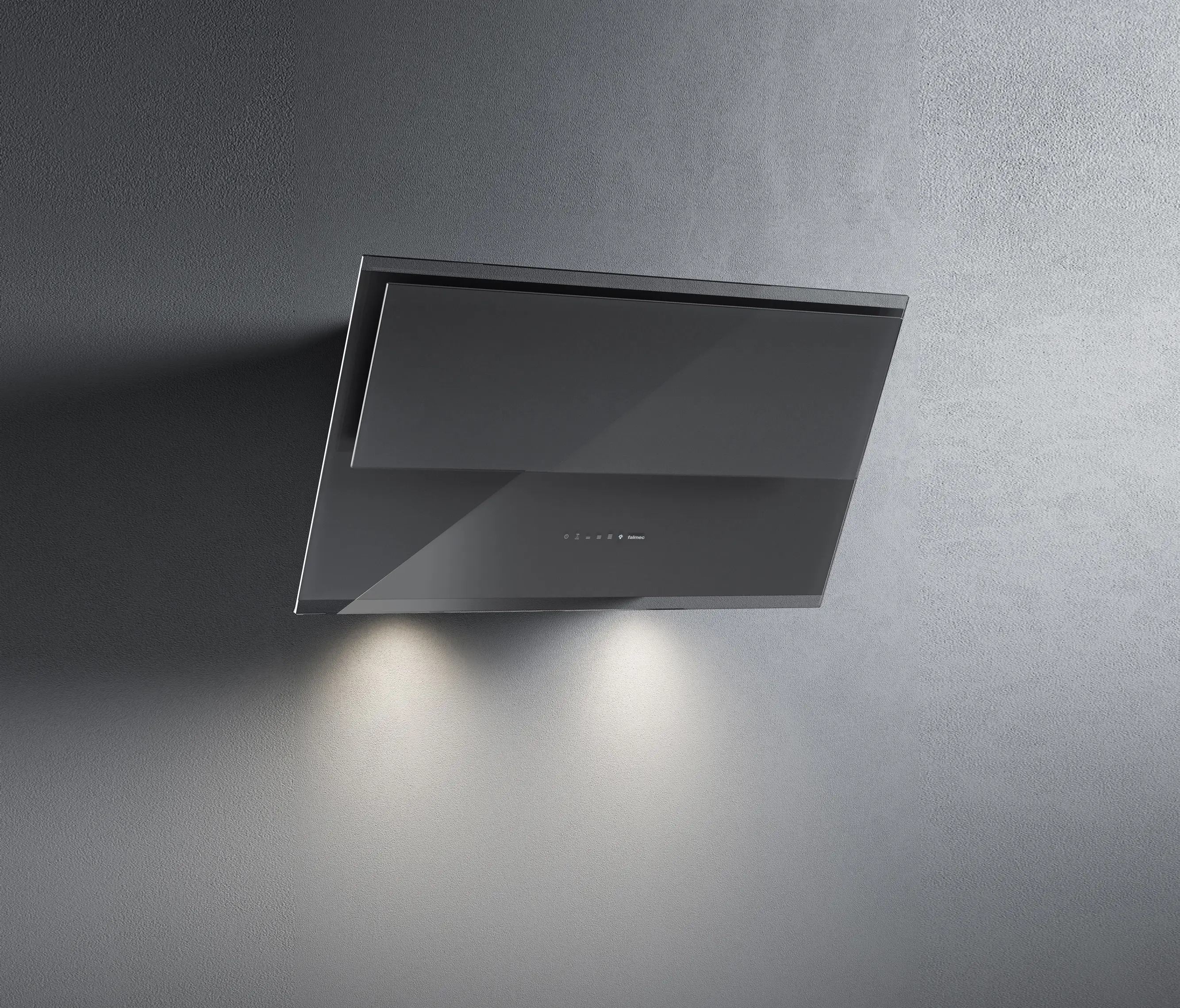 Falmec - Design | Verso grigio | Parete 85 cm