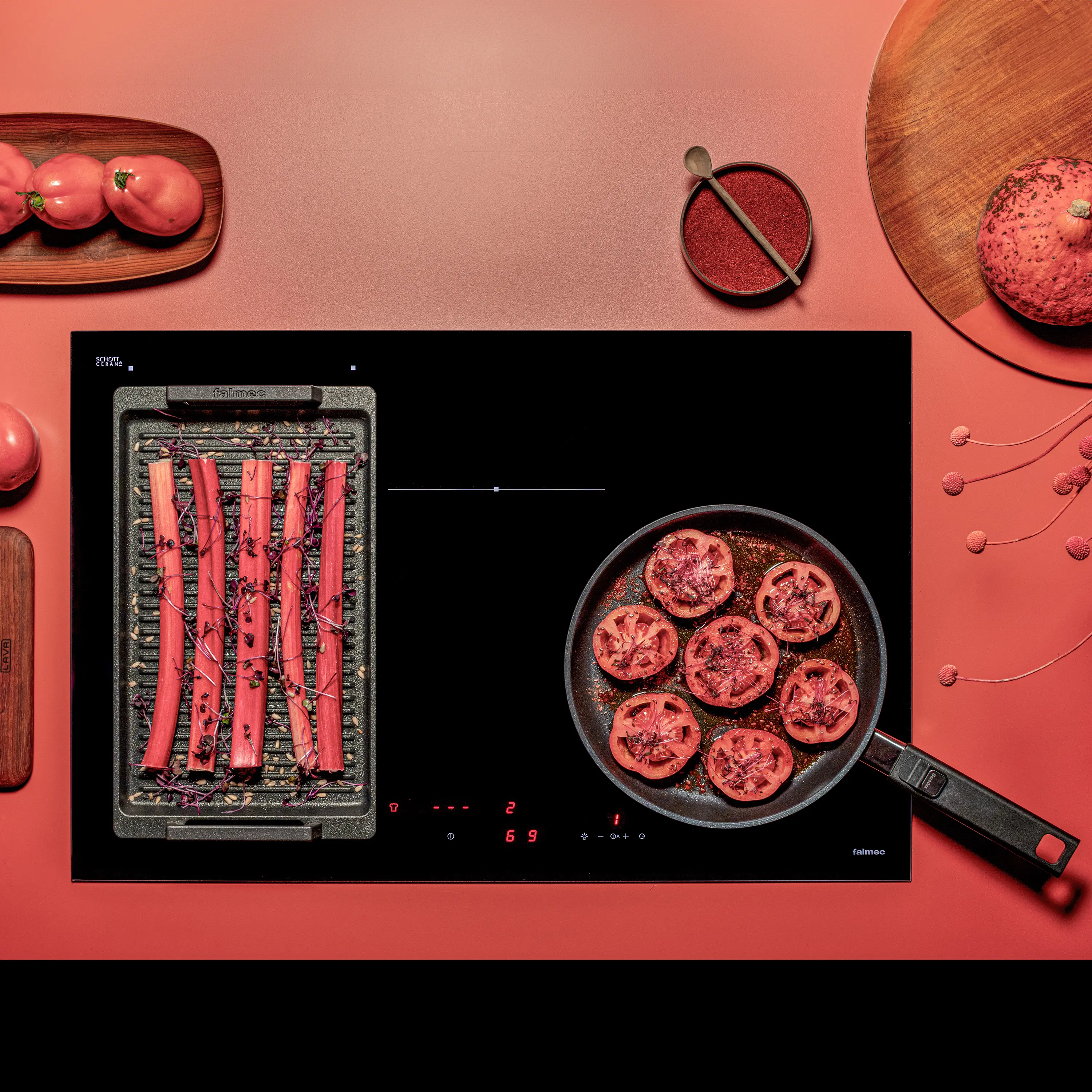 Falmec - Induction hobs | Cooking system