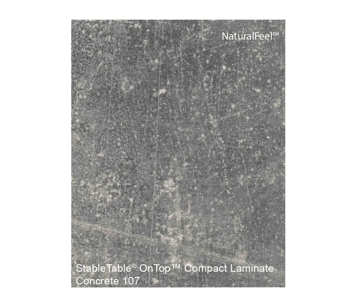 StableTable - StableTable Compact Laminates | Concrete - 107