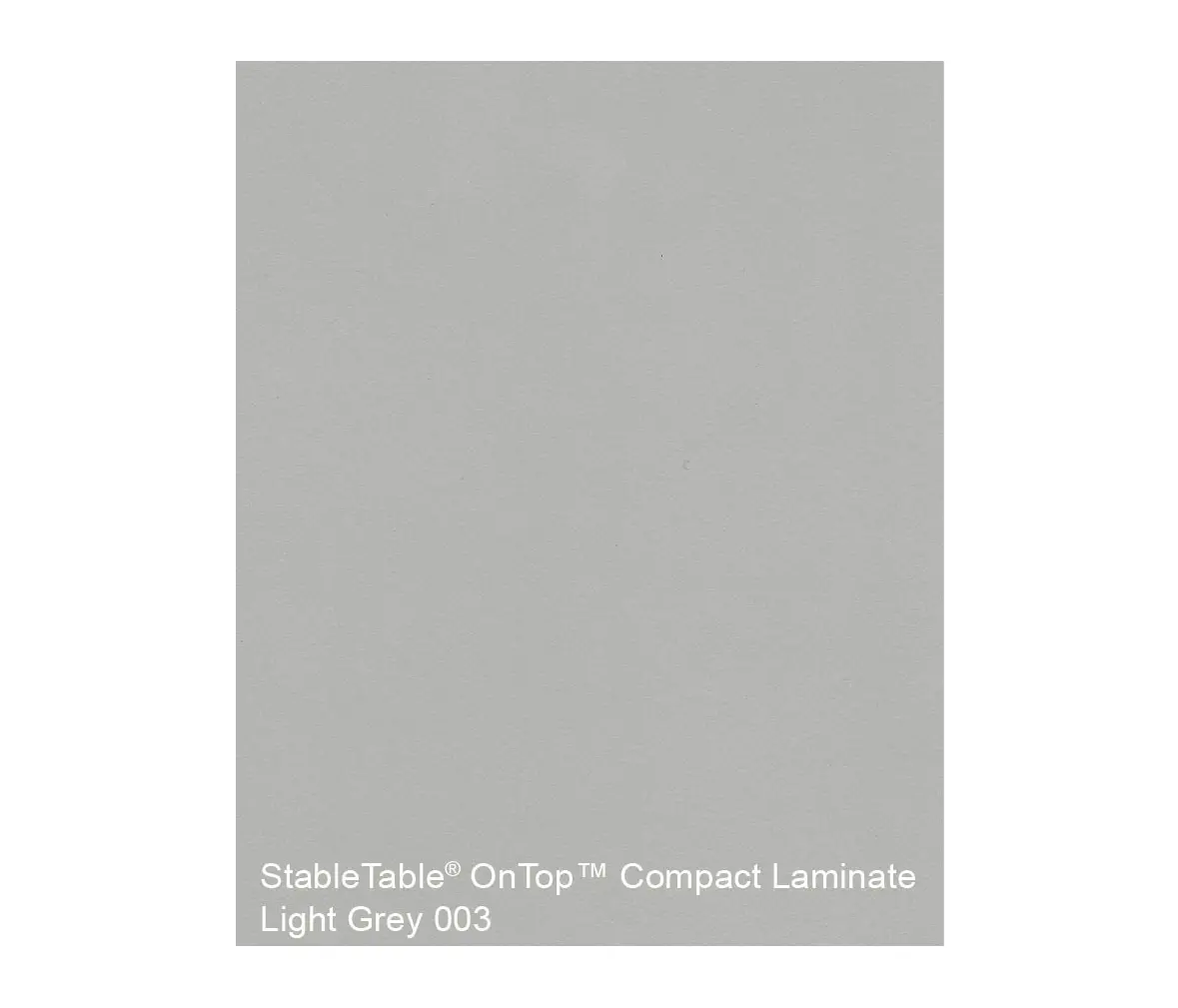 StableTable - StableTable Compact Laminates | Light Grey - 003