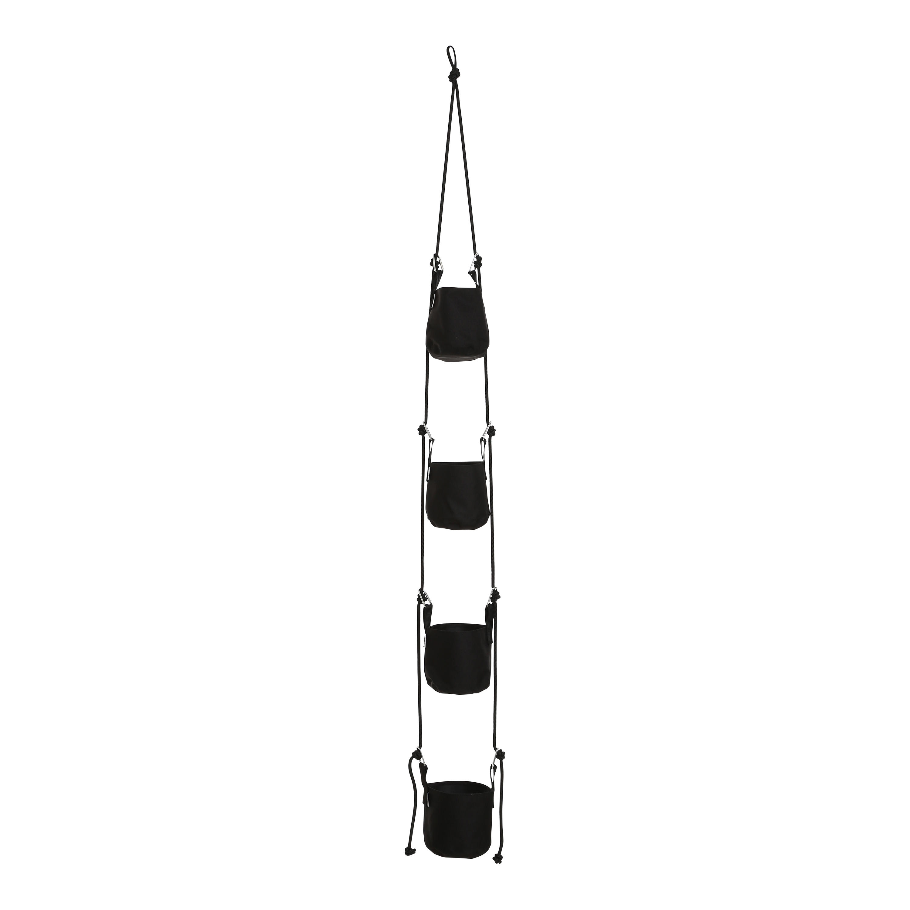 Vertical Flowerpot Black