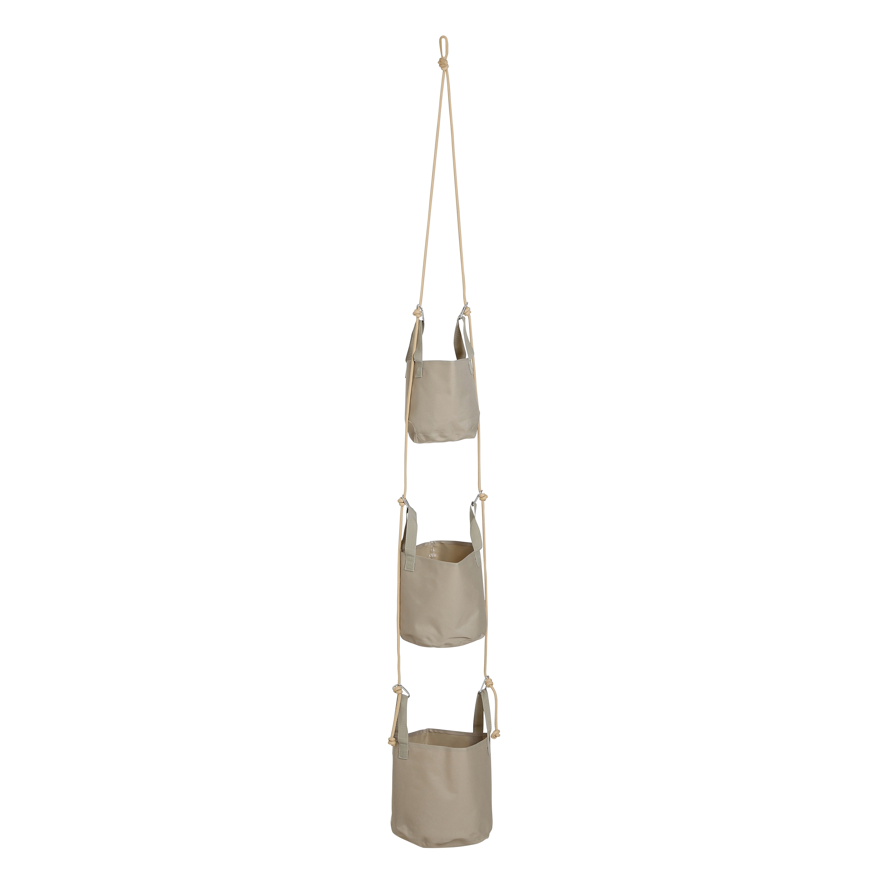 Vertical Soft Pots Beige