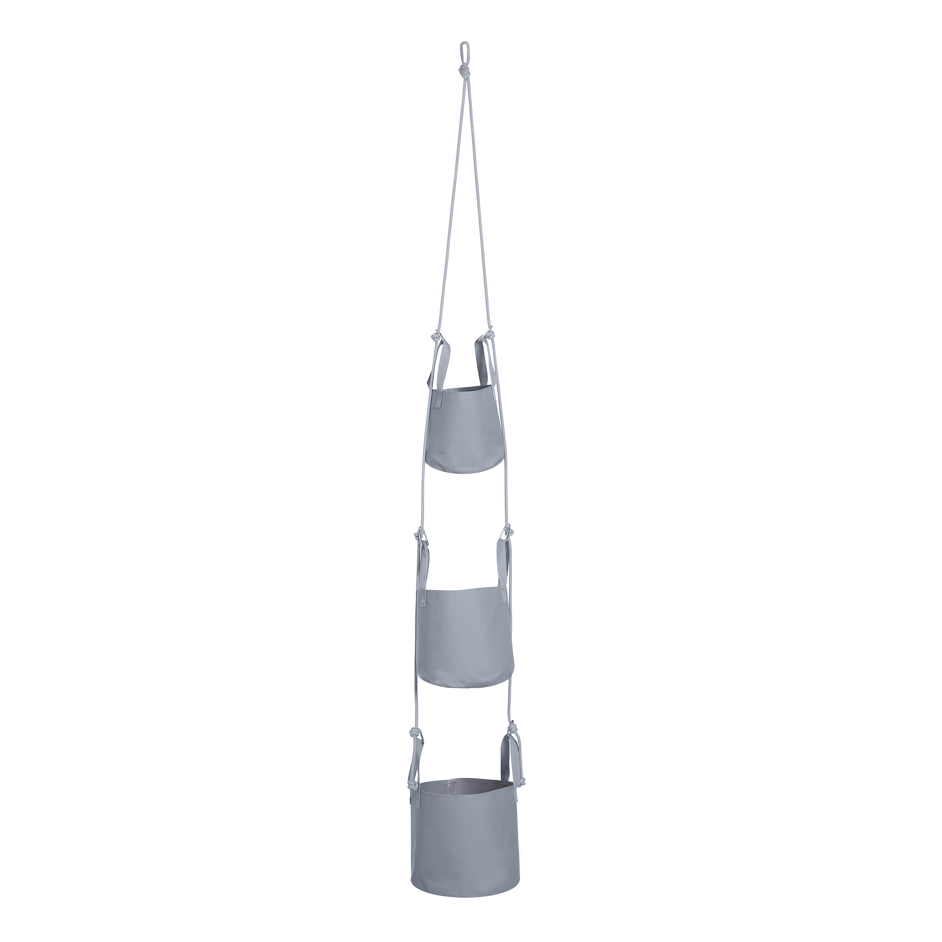 Vertical Soft Pots Grey