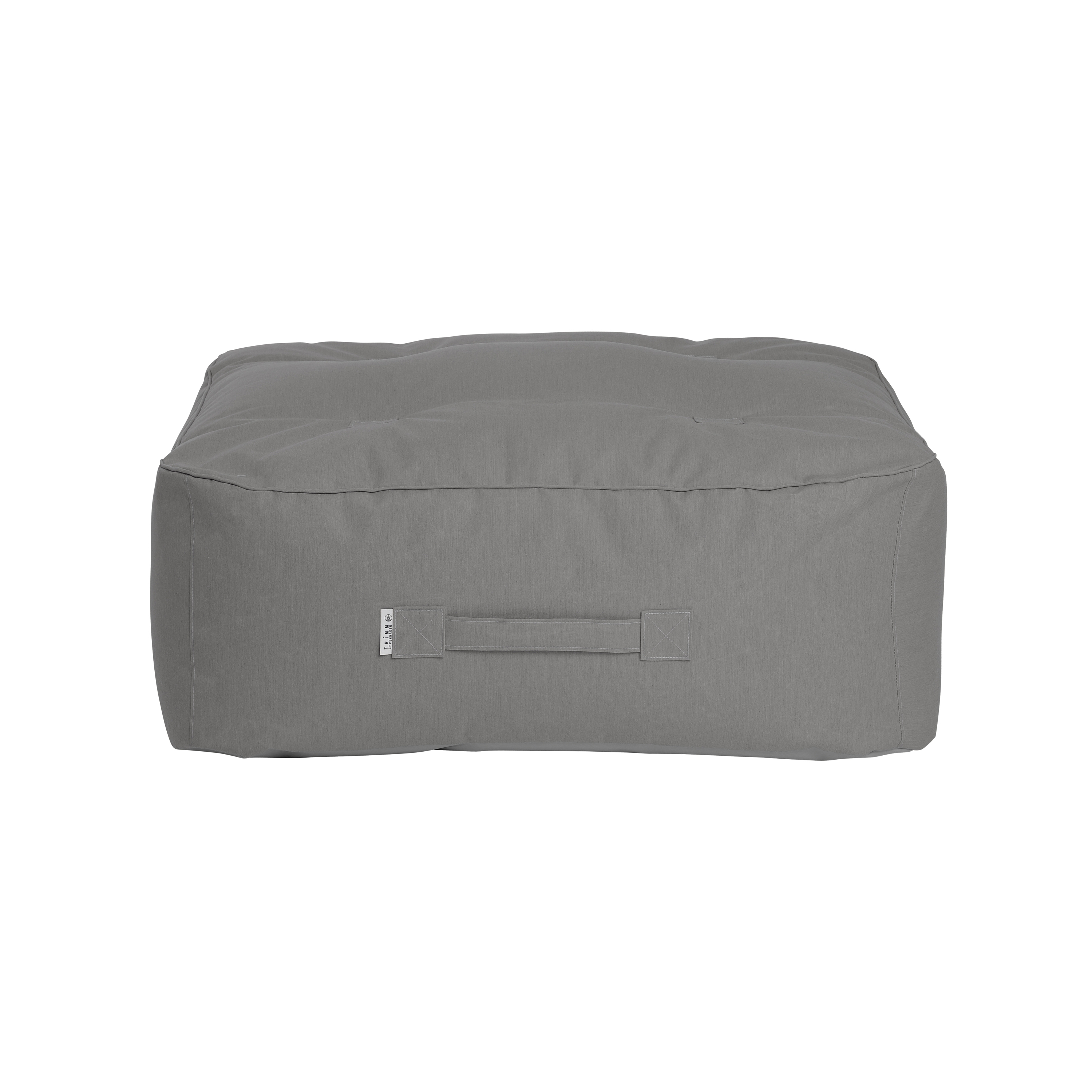 Arm-Strong Pouf Grey