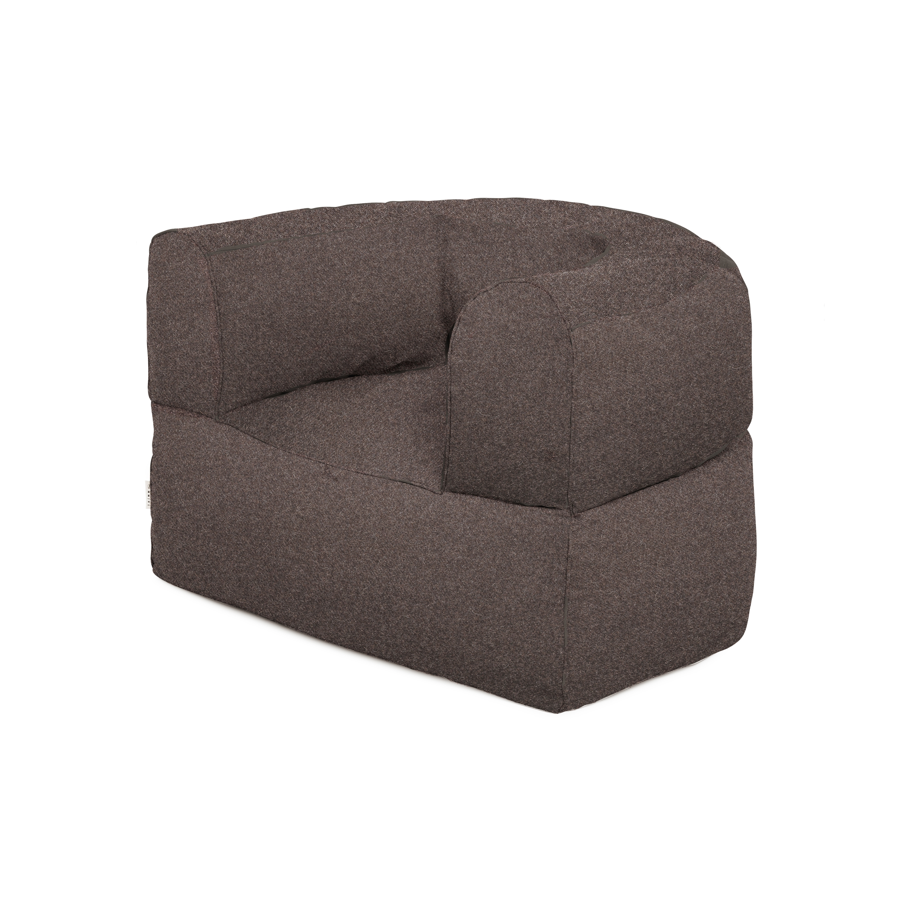 Arm-Strong Chair Dark Wool