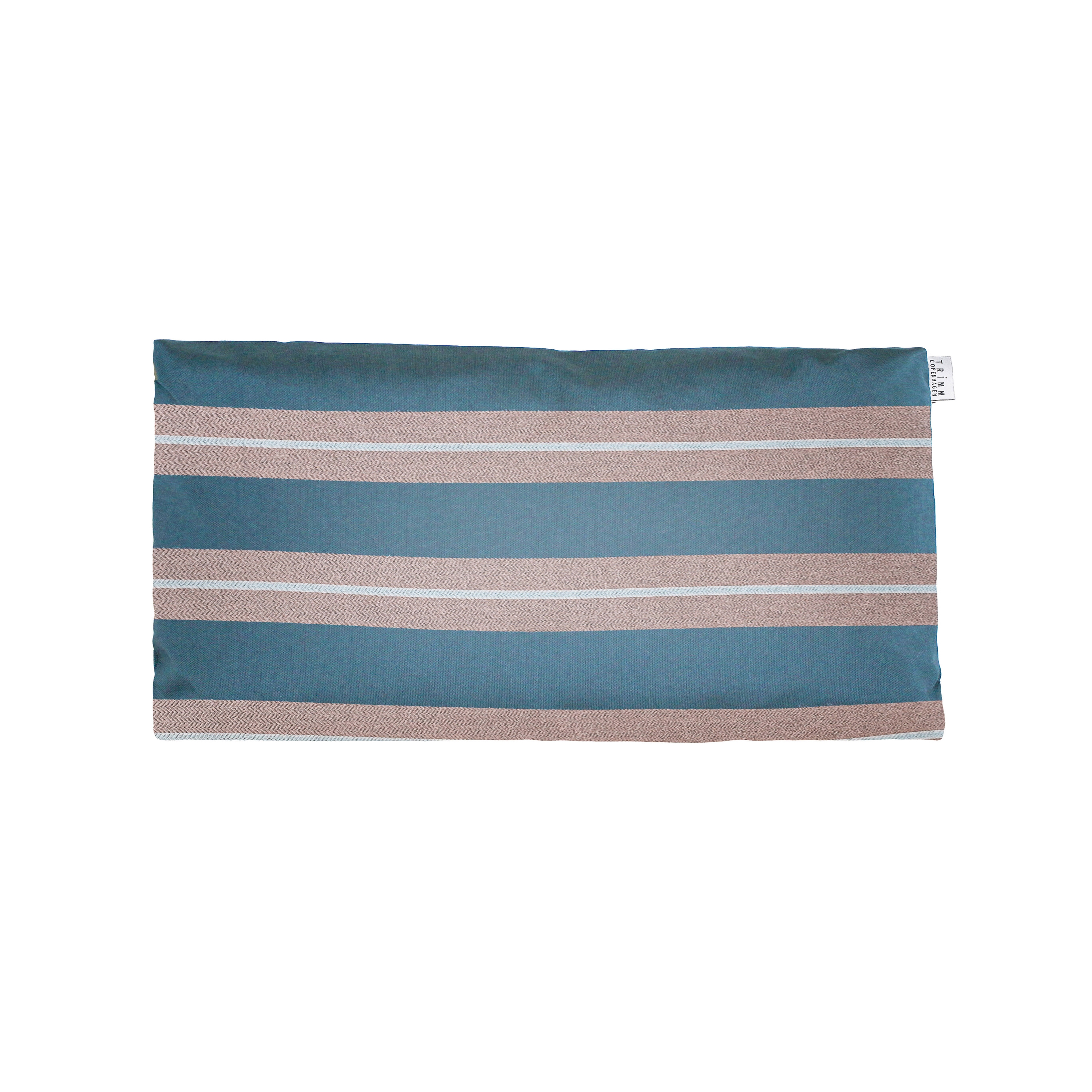 Cushion Big Petrol Stripe