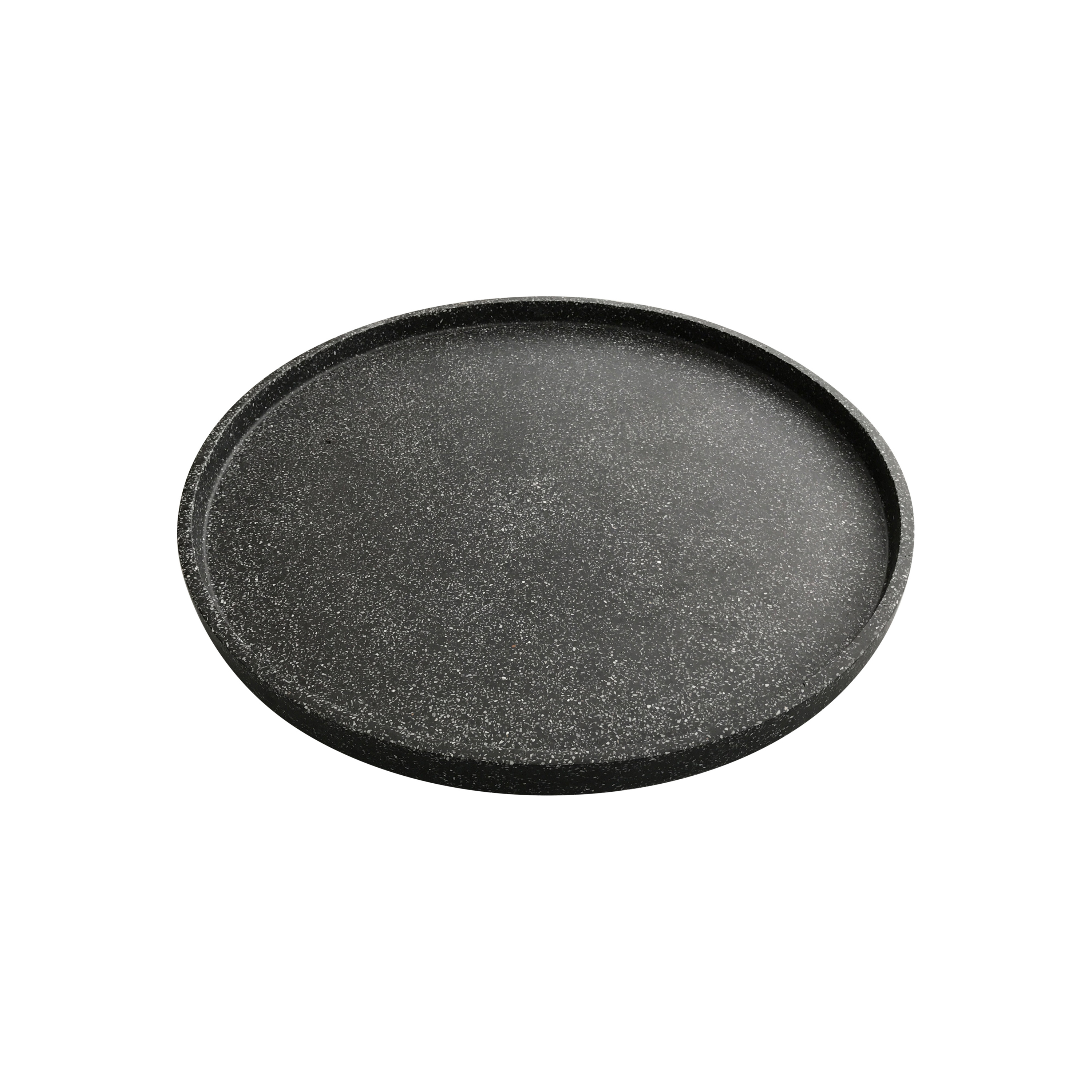 Display product Terrazzo Table Plate Black from manufacturer Trimm Copenhagen