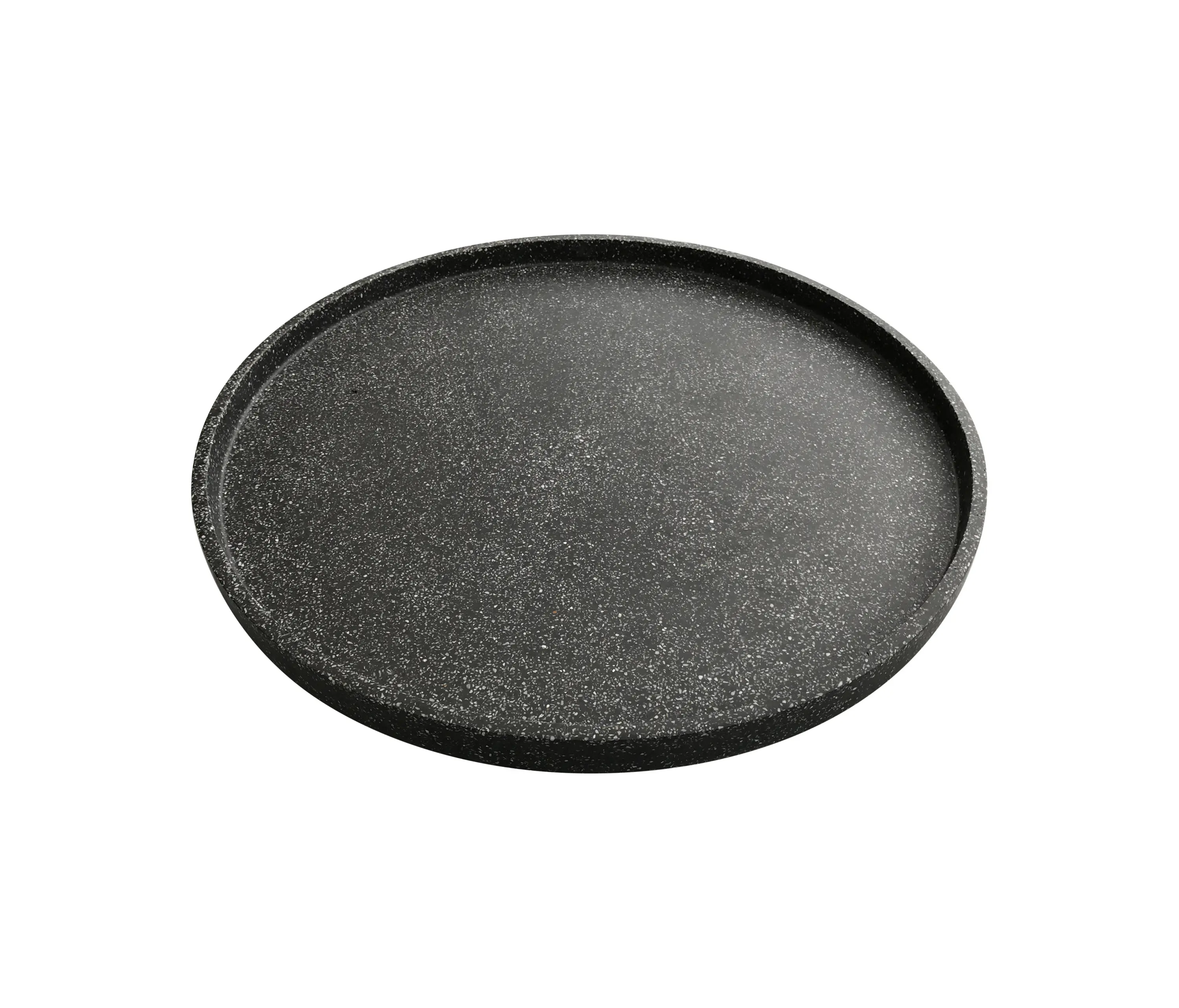 Trimm Copenhagen - Terrazzo Table Plate Black