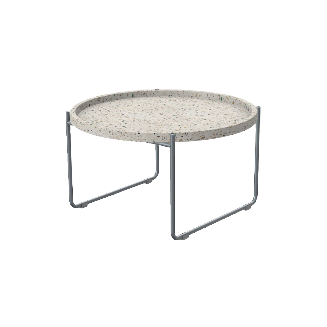 Produkt Terrazzo Table Frame Aluminium Grey des Herstellers Trimm Copenhagen anzeigen