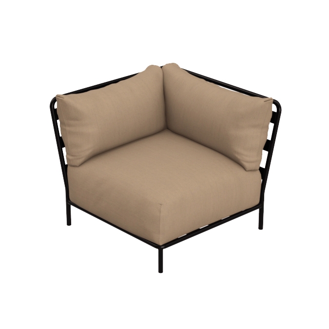 Brick Corner Module Taupe