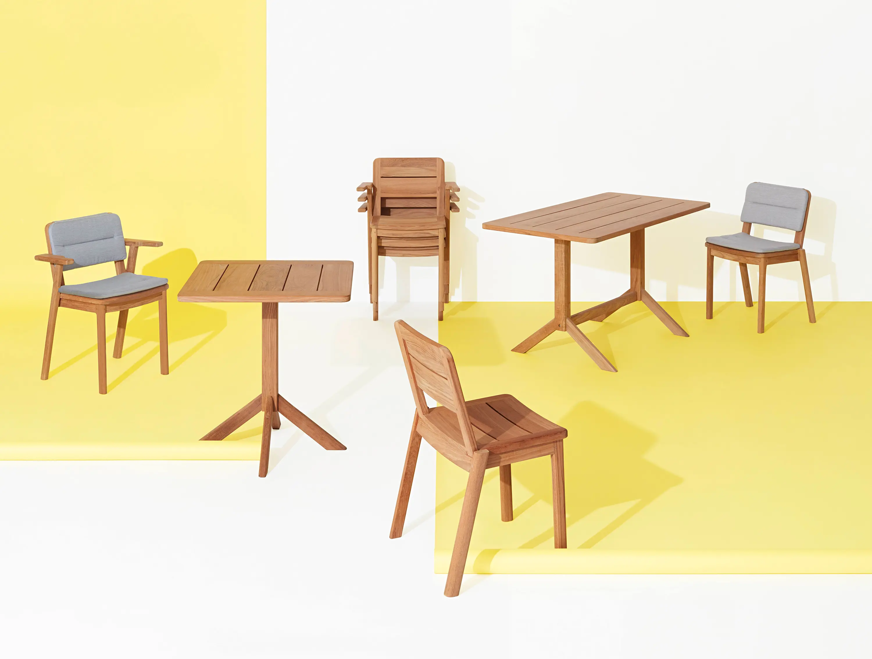 Tectona - Clubhouse | Rectangular table