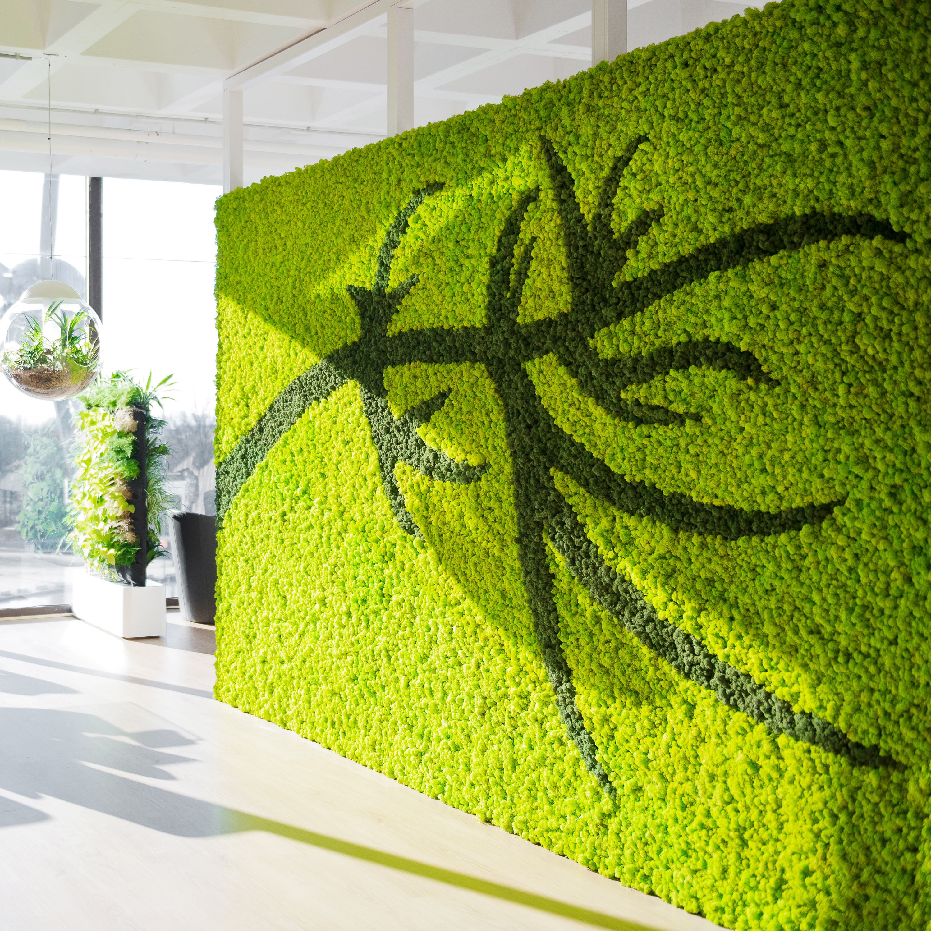 Display product Green Wall Lichen from manufacturer Greenmood