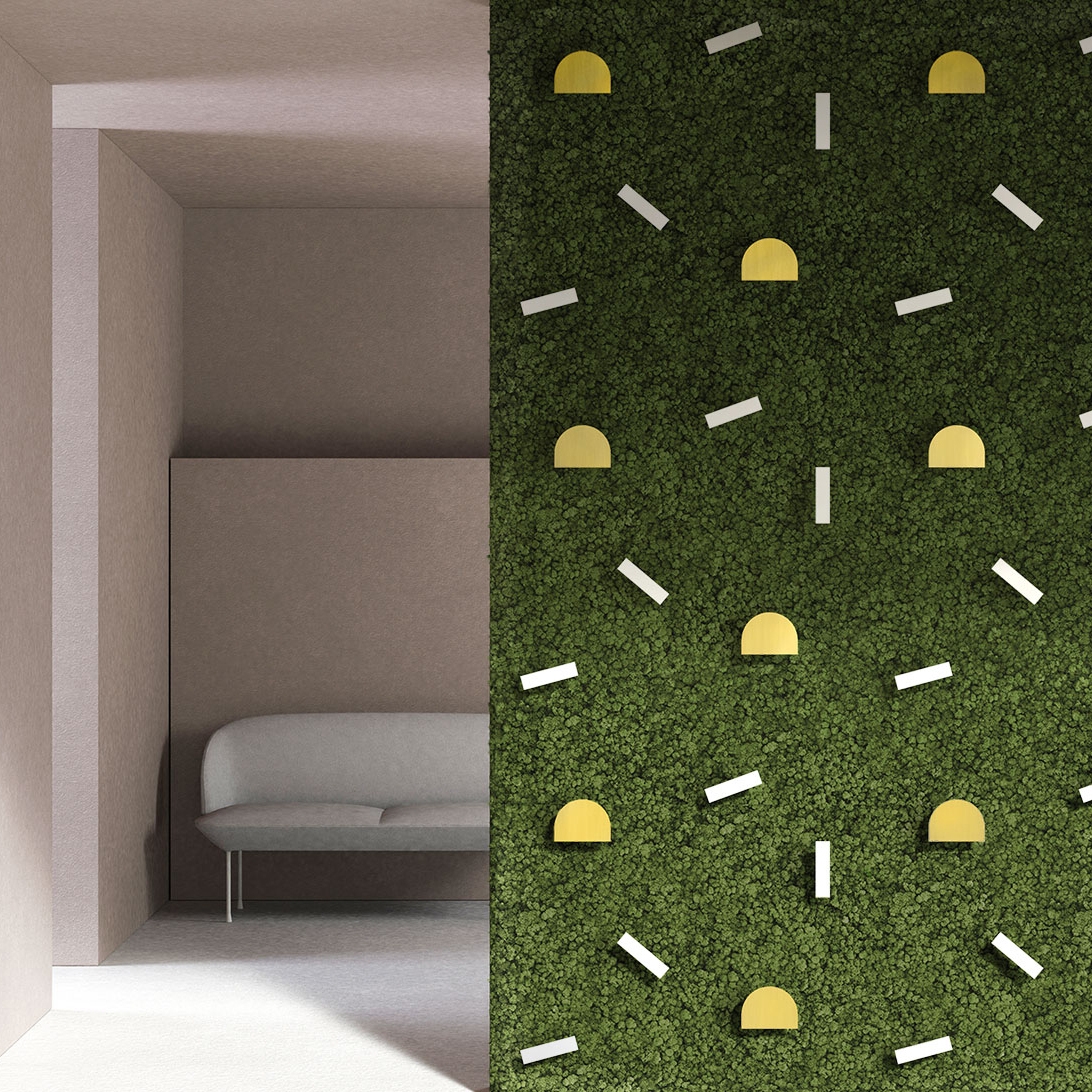 Display product Twinkles Green Wall from manufacturer Greenmood