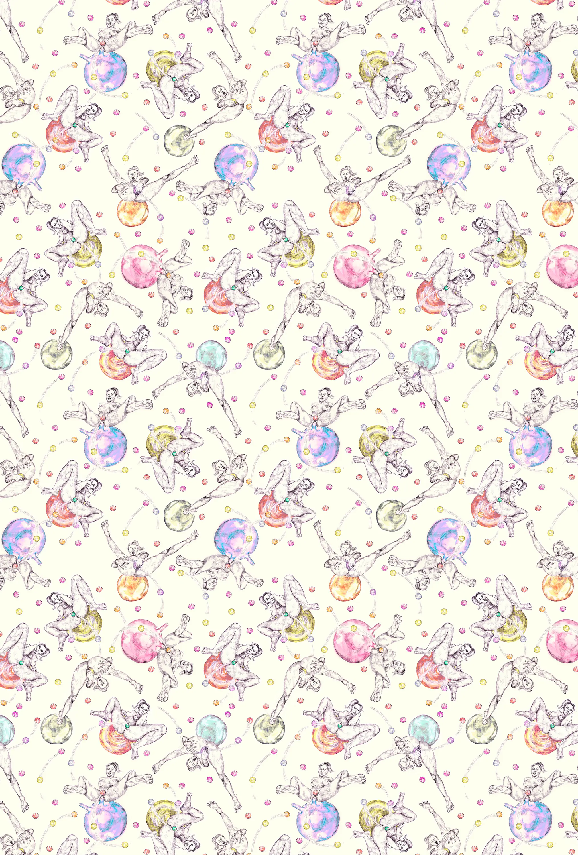 Ginny Litscher - Ping Pong | artist wallpaper