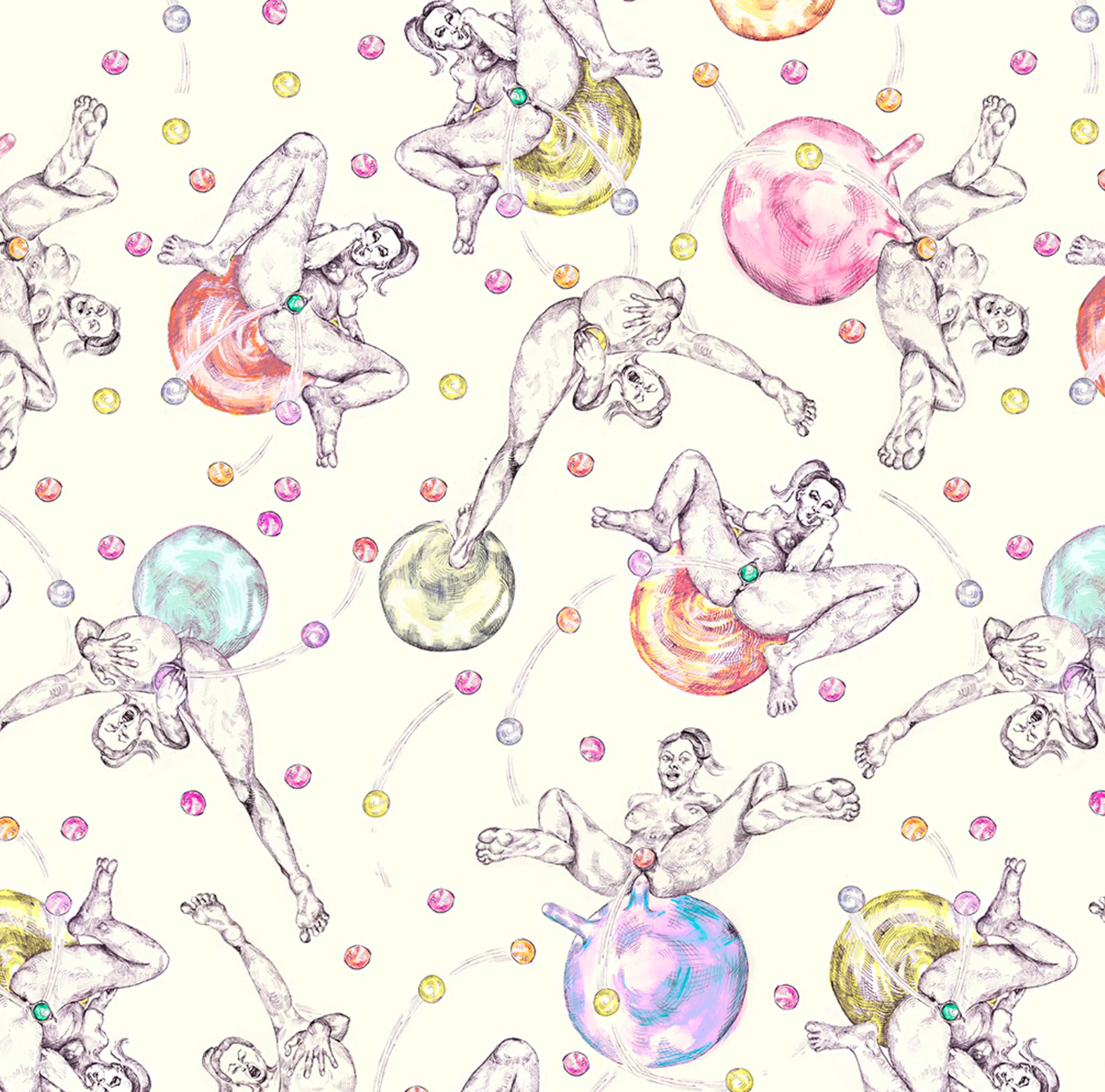 Ginny Litscher - Ping Pong | artist wallpaper