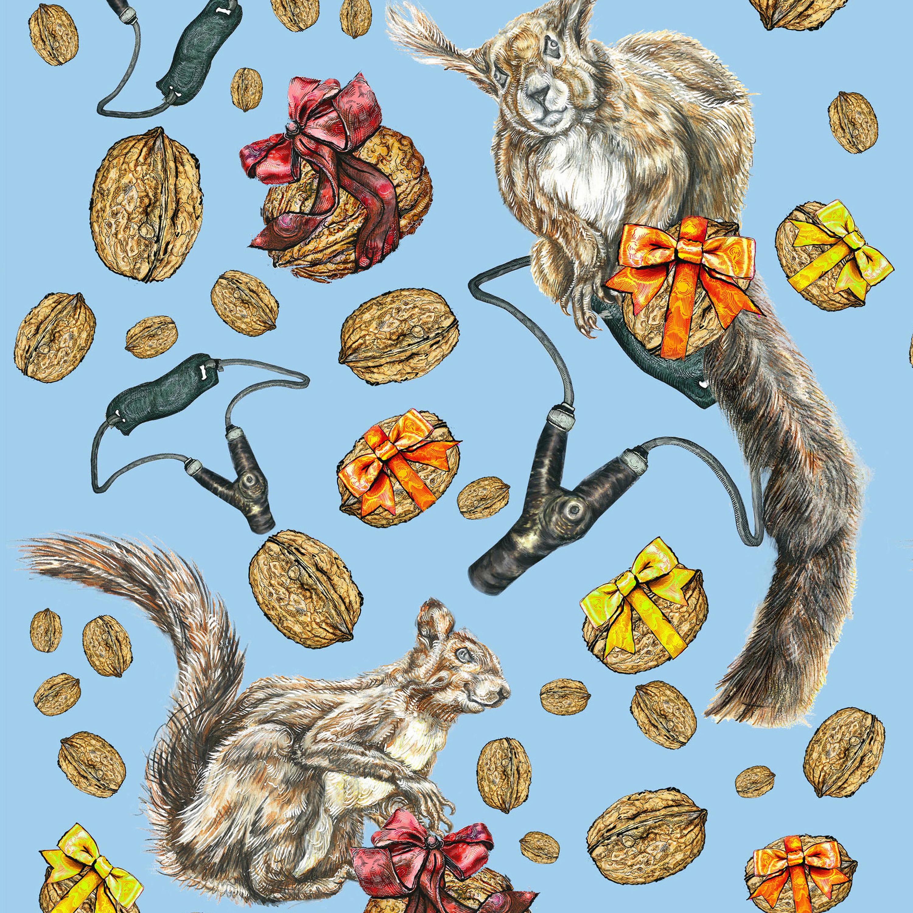 Produkt Squirrel | Künstlertapete des Herstellers Ginny Litscher anzeigen