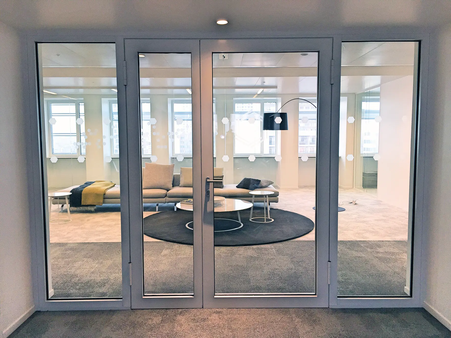 SVF - ALUPROTEC 2 leaf door