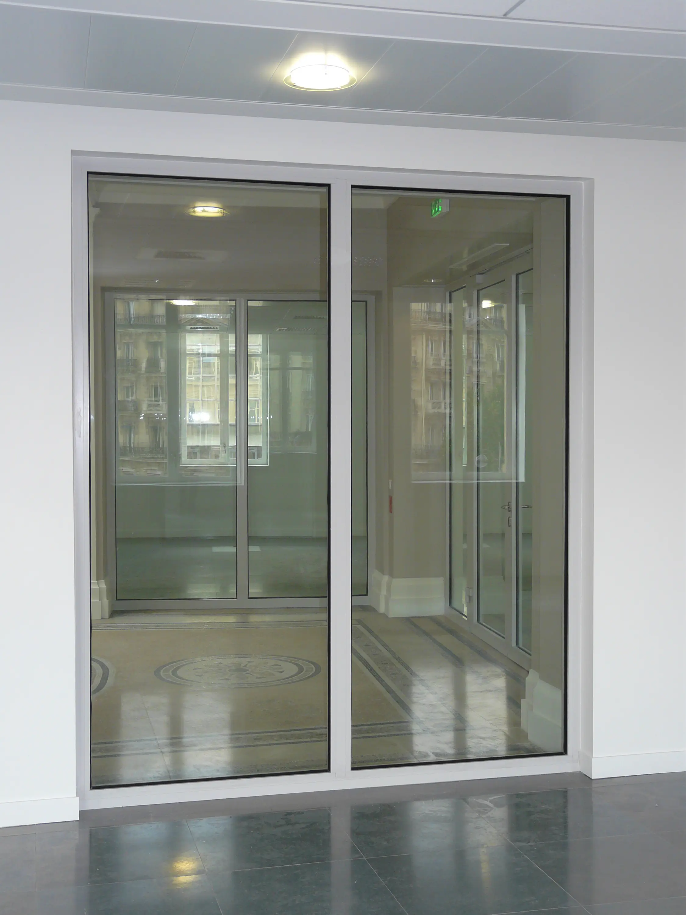 SVF - Cloisons Châssis fixe ALUPROTEC