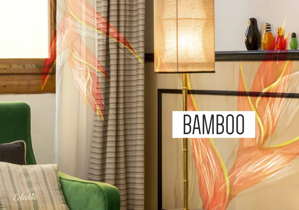 Bronzetto - Bamboo | Bamboo stalk table lamp