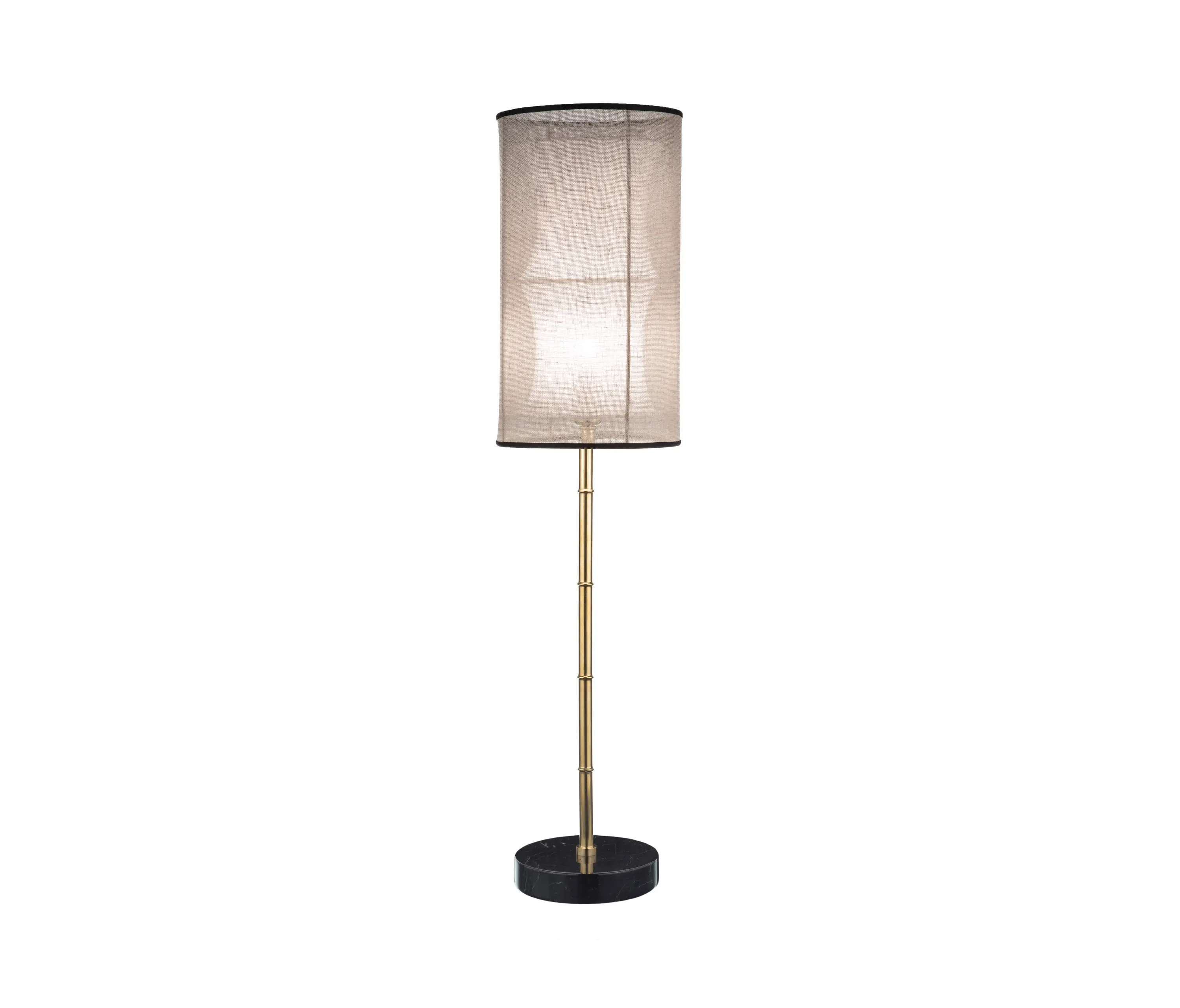 Bronzetto - Bamboo | Bamboo stalk table lamp