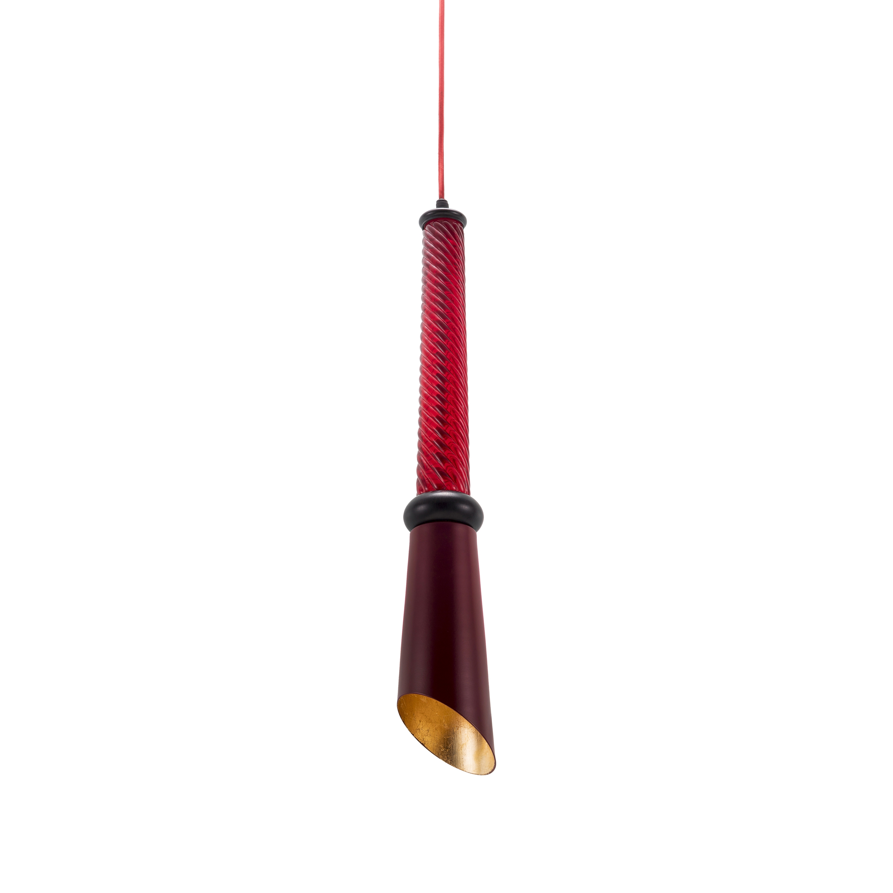 Mostra il prodotto Blossom Antology | Lampadario singolo cono obliquo del produttore Bronzetto