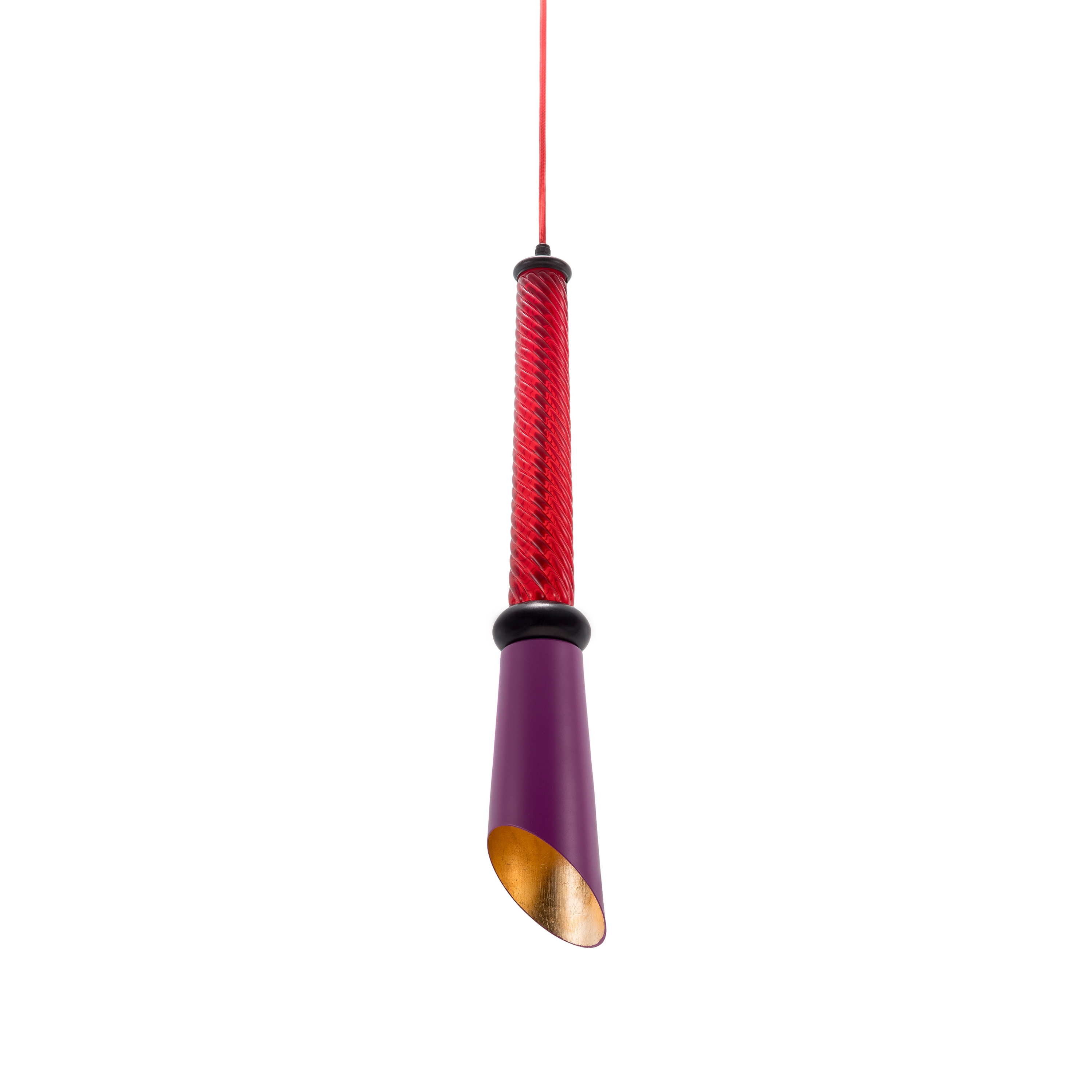 Blossom Antology | Lampadario singolo cono obliquo