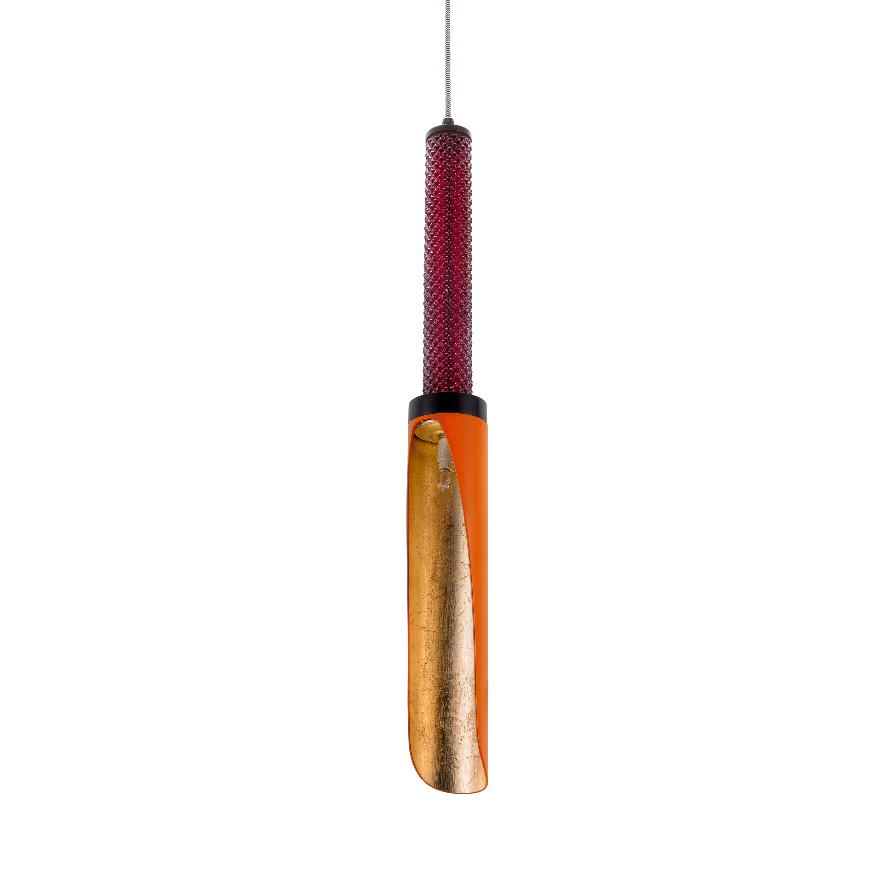 Mostra il prodotto Blossom Antology | Lampadario singolo a canna d'organo del produttore Bronzetto