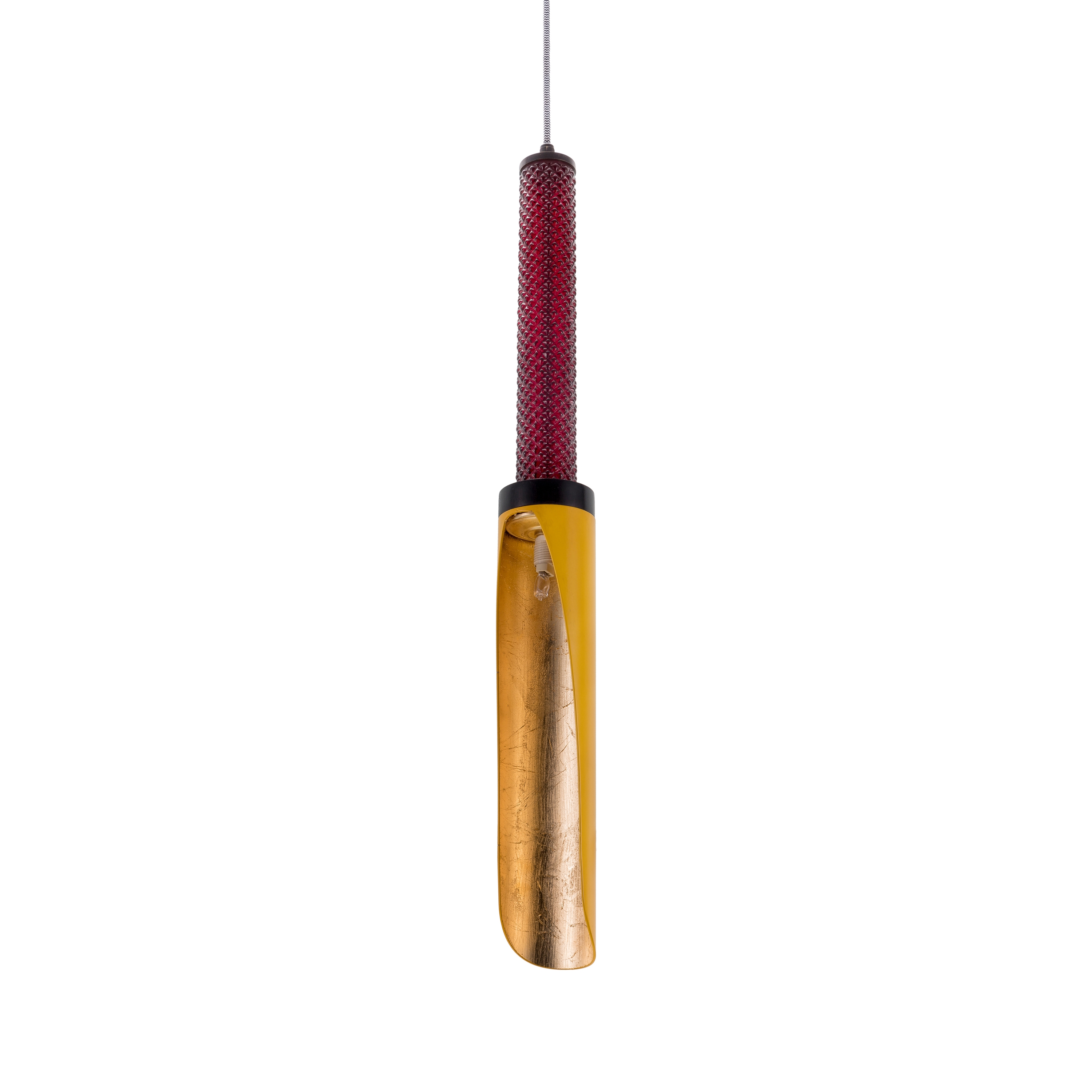 Blossom Antology | Lampadario singolo a canna d'organo