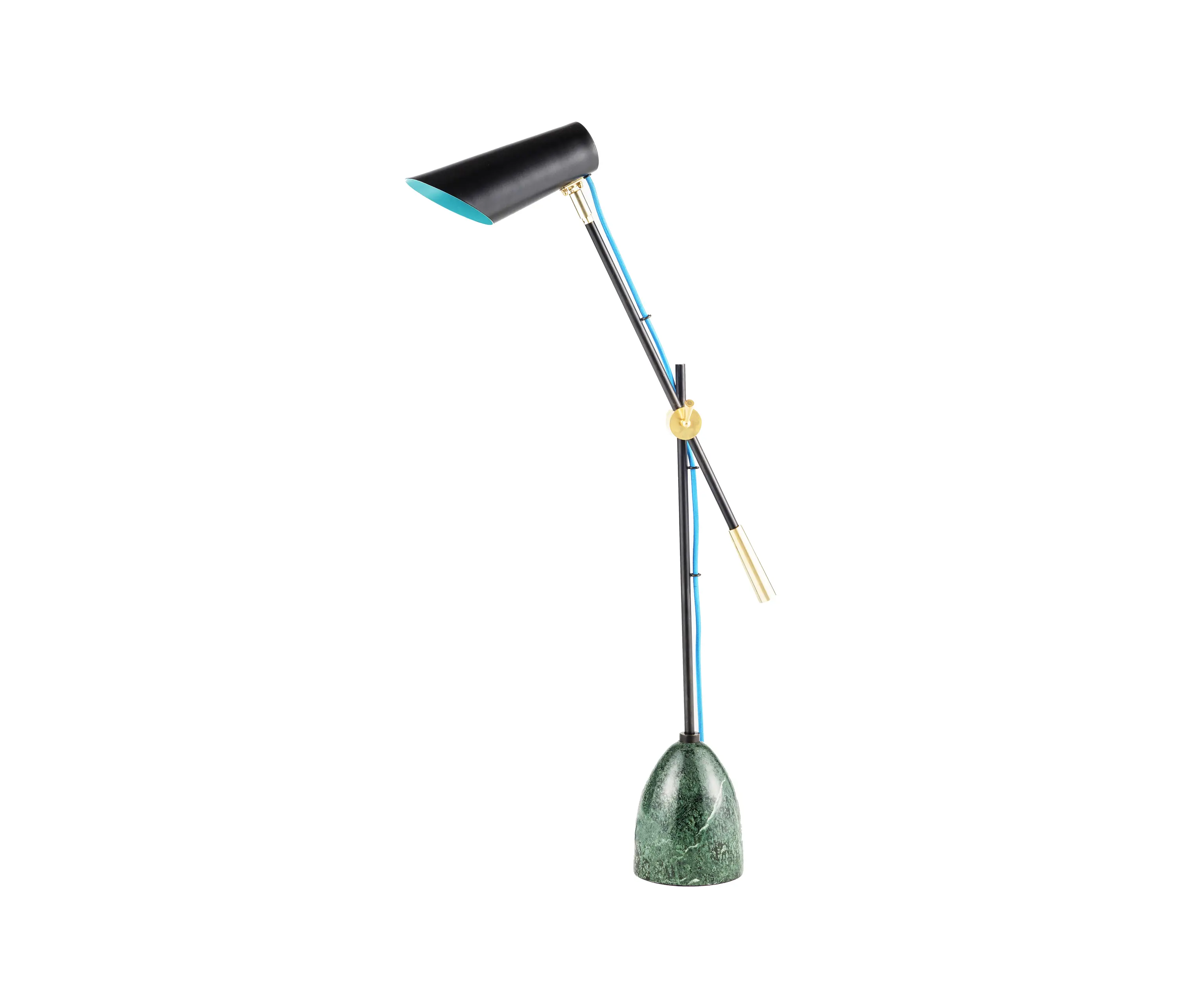 Bronzetto - Blossom Camelia | Table lamp jointed stalk