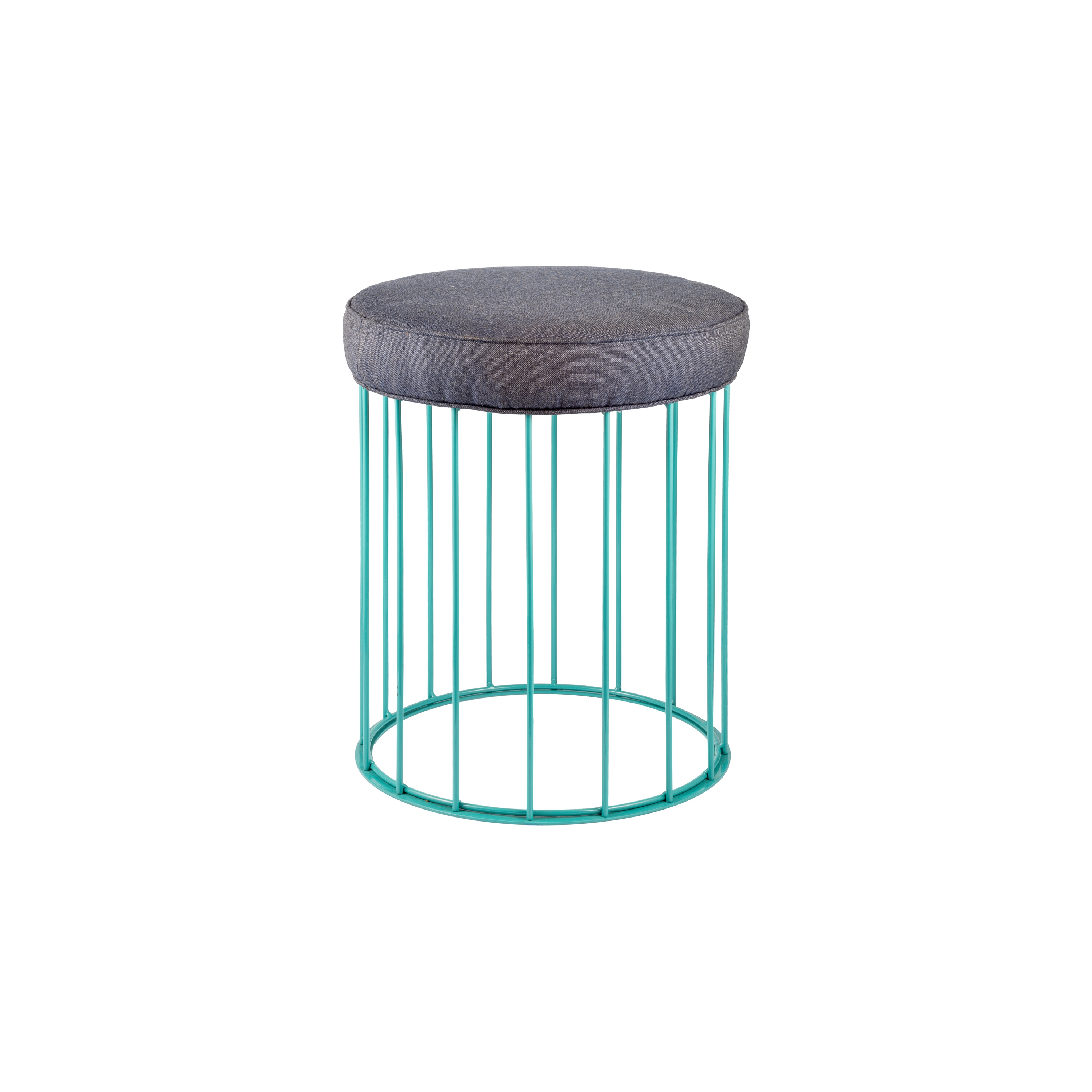 Display product Cage | Juta or fabric seat bench from manufacturer Bronzetto
