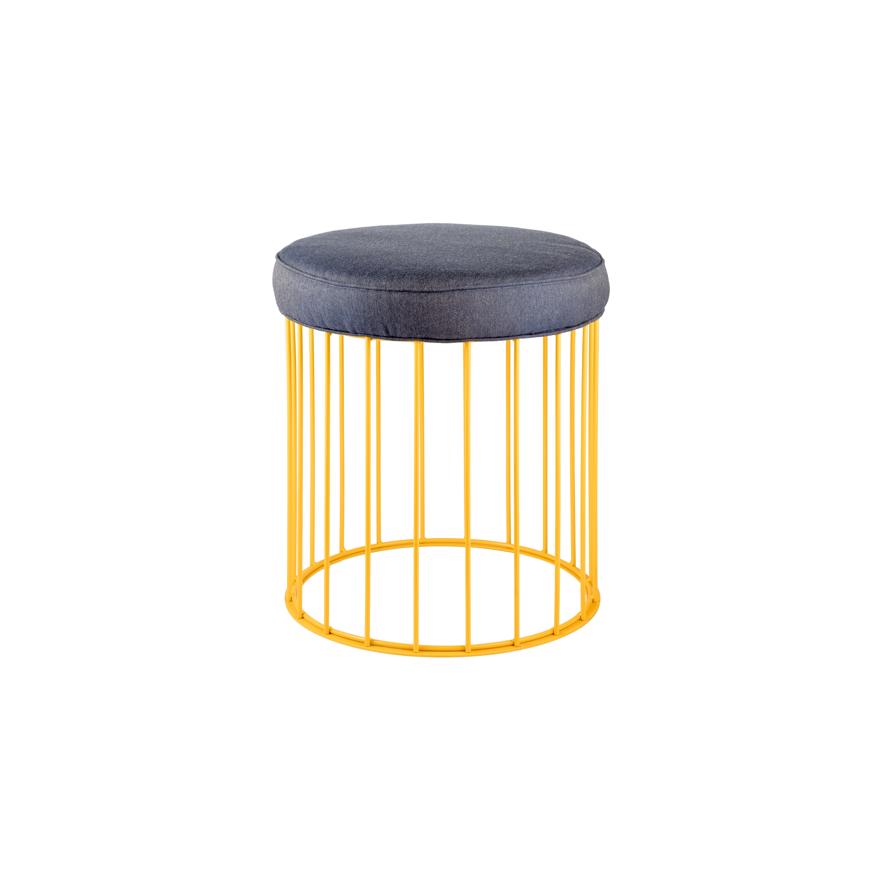 Display product Cage | Juta or fabric seat bench from manufacturer Bronzetto
