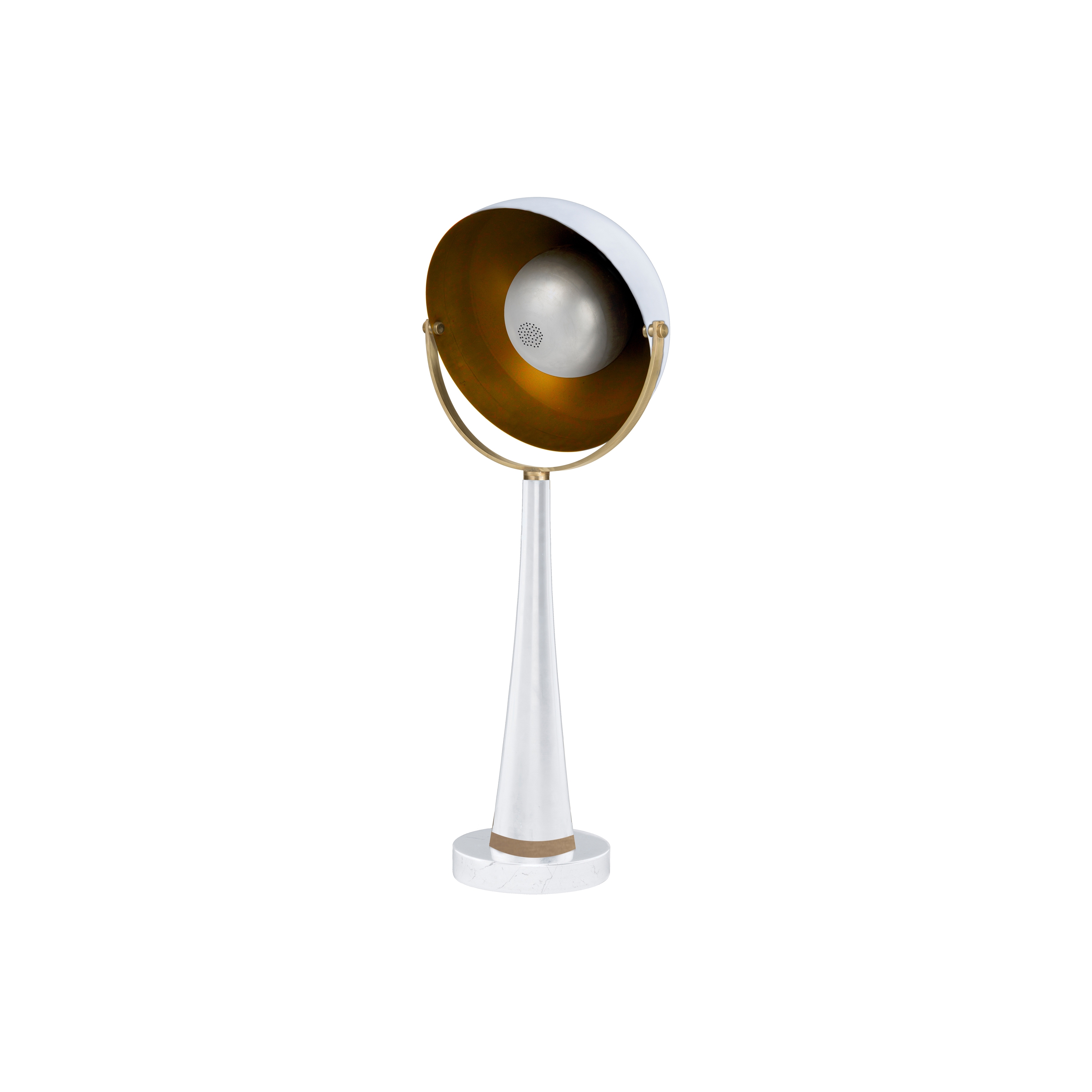 Display product Soundlight | Table half sphere sound lamp from manufacturer Bronzetto