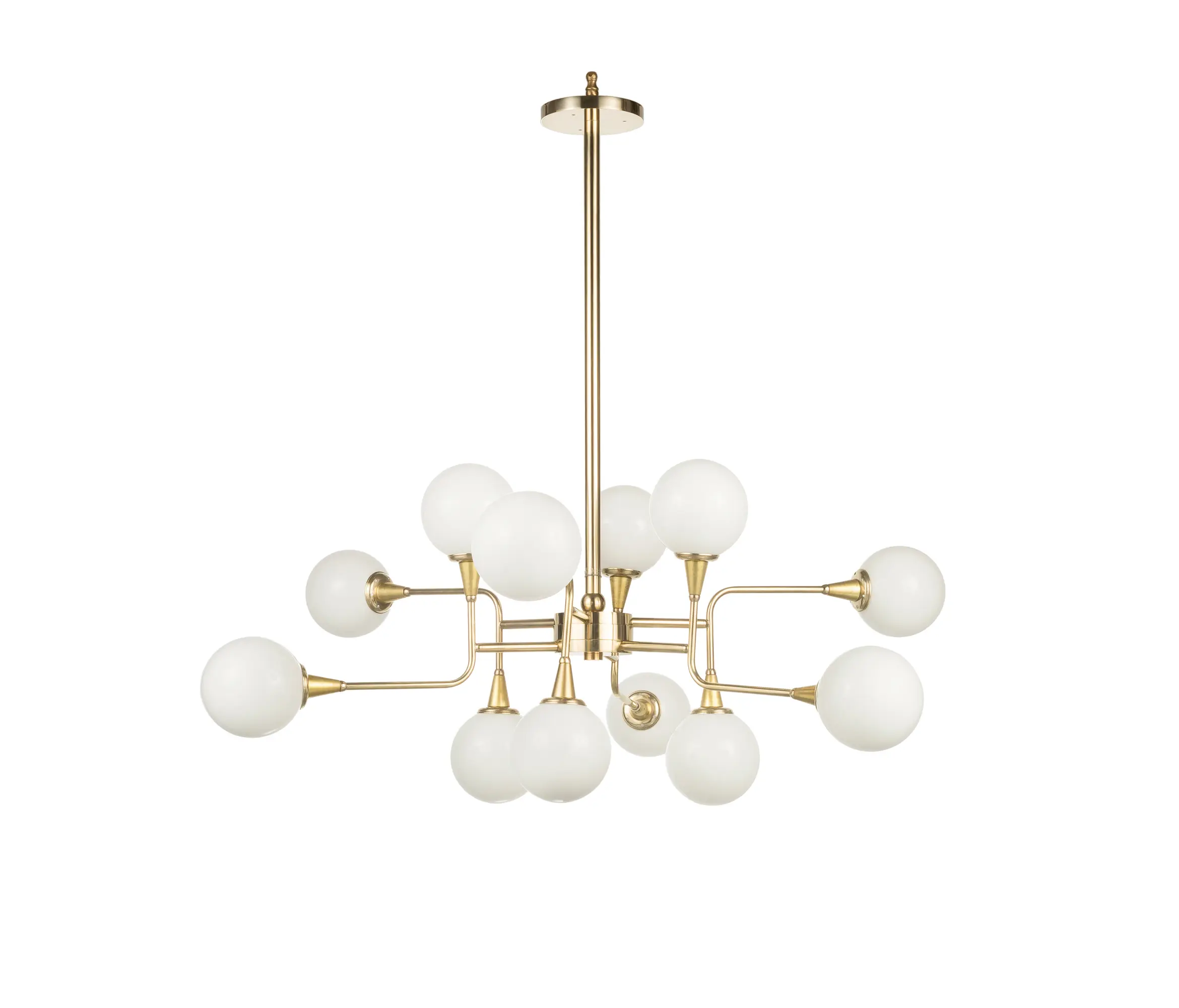 Bronzetto - Urban | Multiple sferes chandelier small