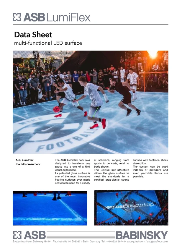 Preview image for the file Lumiflex Specification