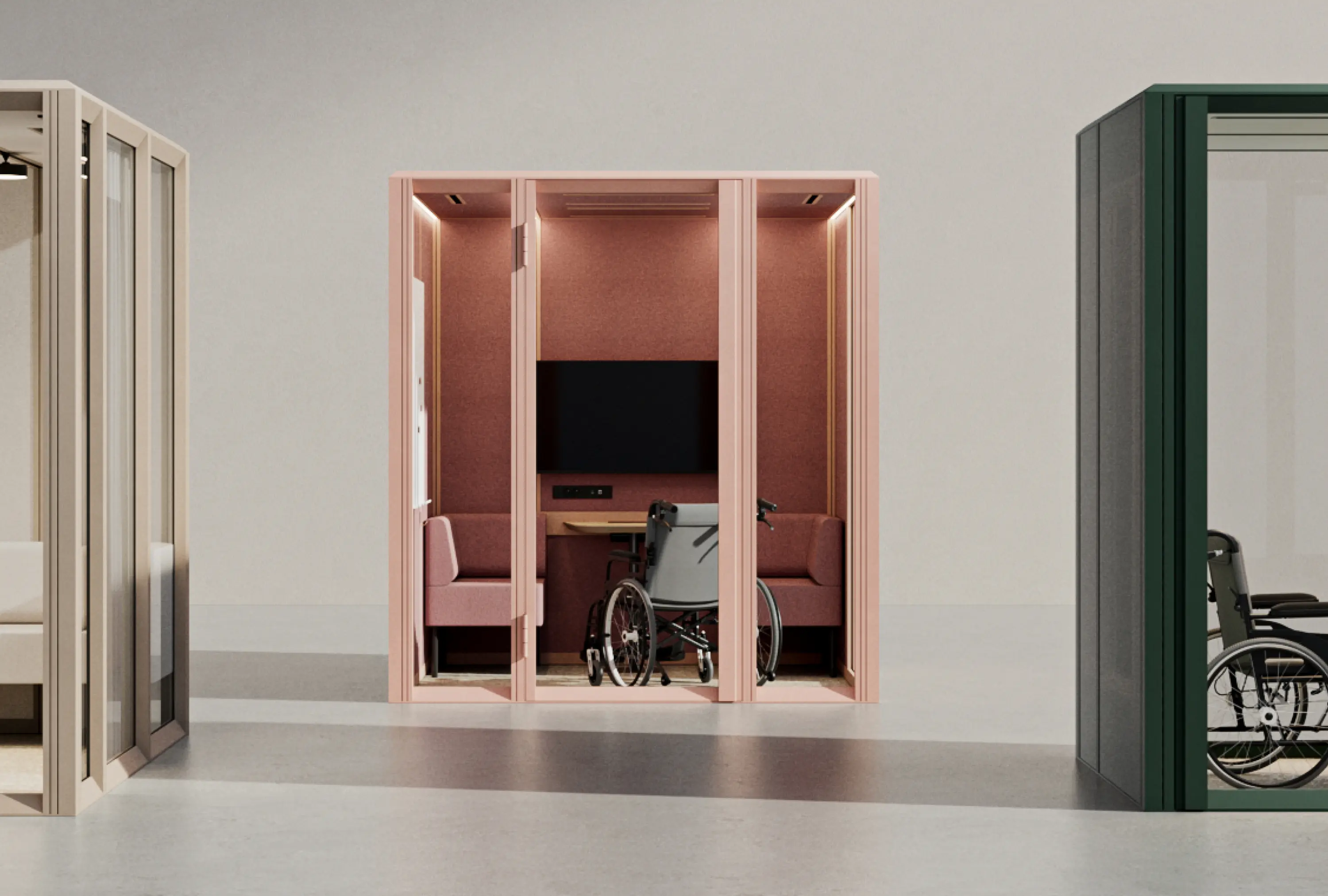 Mute - Mute Modular Acoustic Pod, Meet 2x2