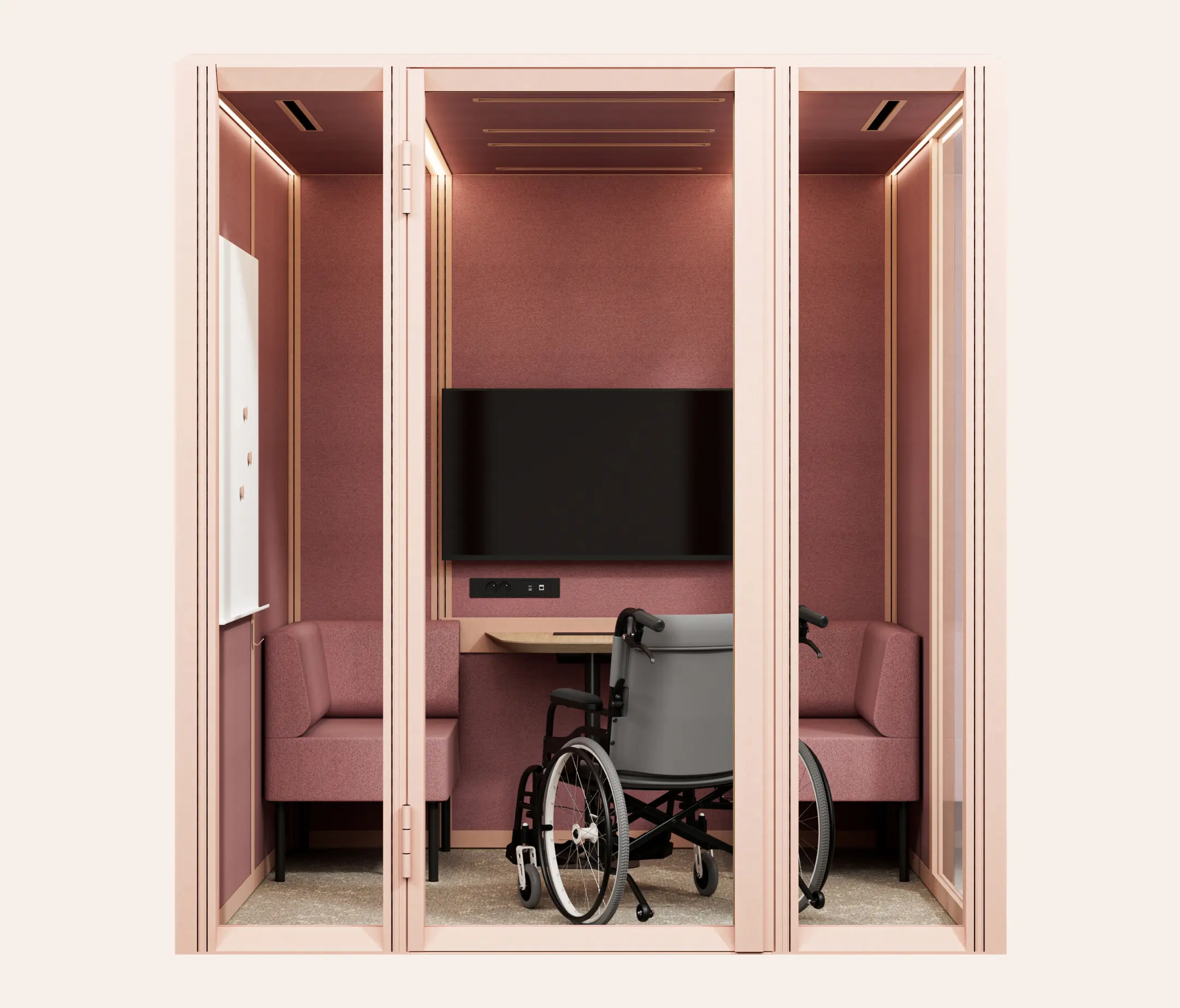 Mute - Mute Modular Acoustic Pod, Meet 2x2