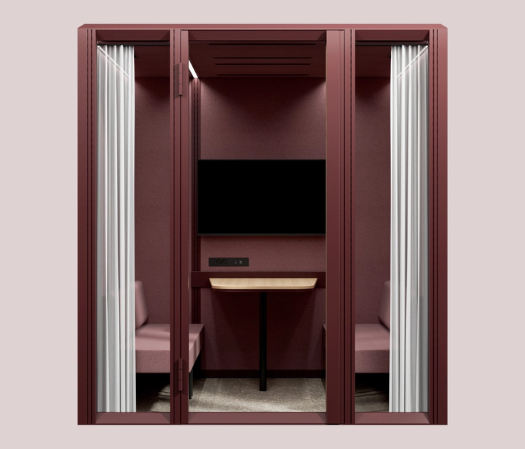 MUTE MODULAR ACOUSTIC POD, MEET 2X2 - Office Pods from Mute | Architonic