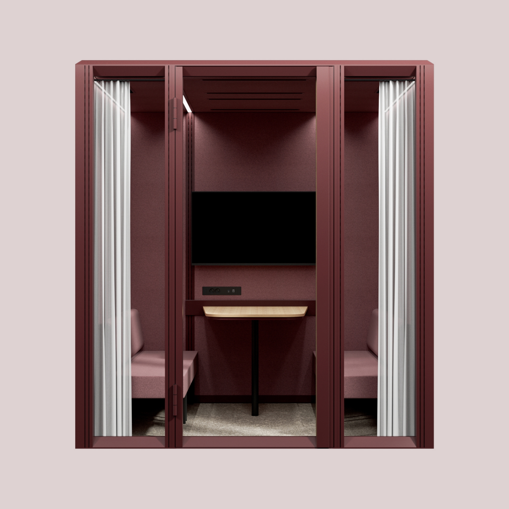 Display product Mute Modular Acoustic Pod, Meet 2x2 from manufacturer Mute