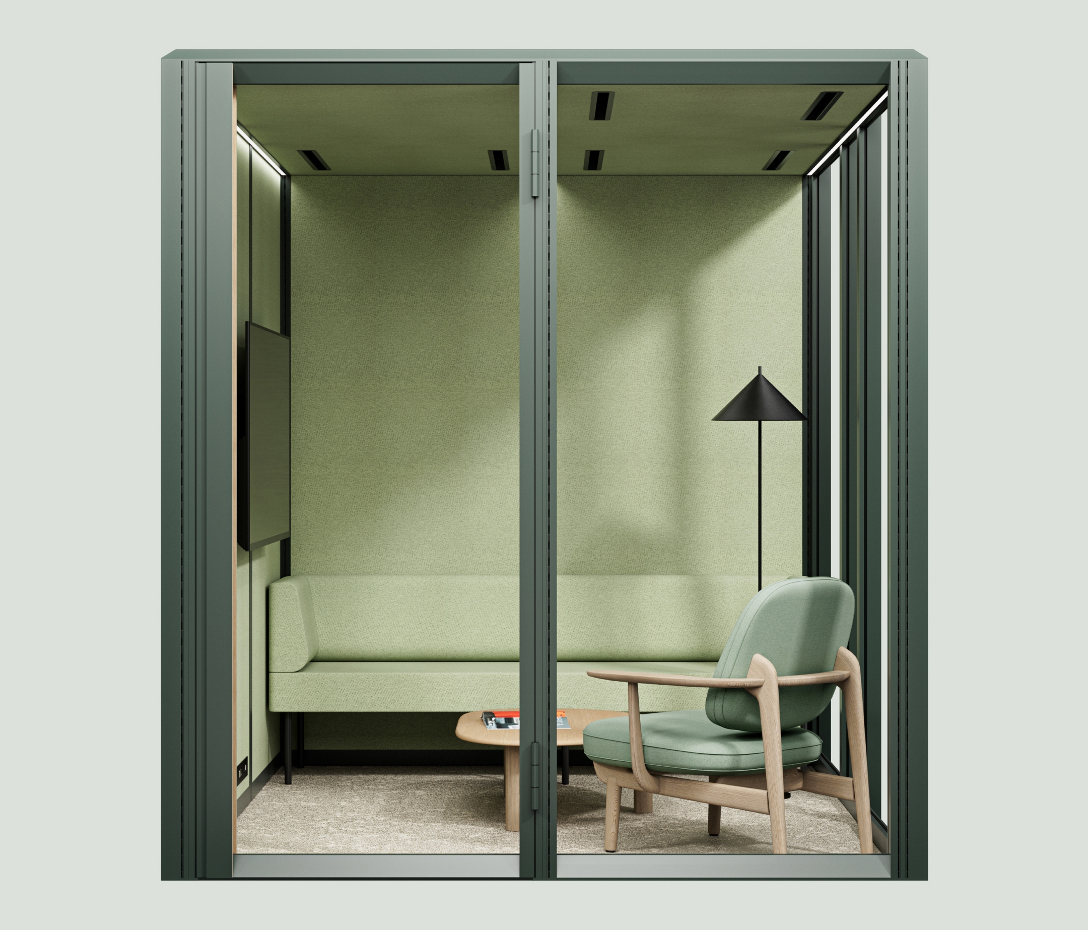 Display product Mute Modular Acoustic Pod, Meet 2x2 from manufacturer Mute
