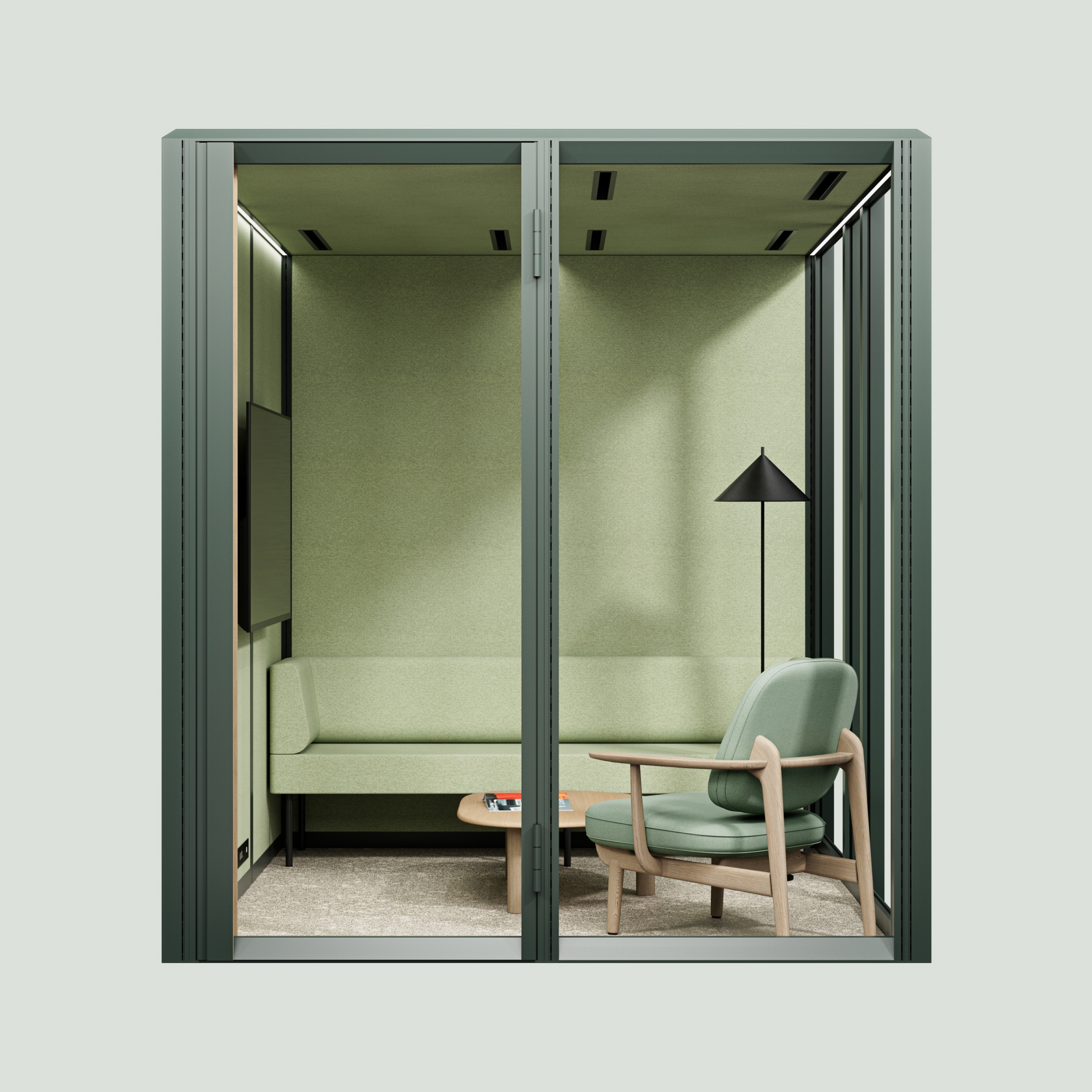 Display product Mute Modular Acoustic Pod, Meet 2x2 from manufacturer Mute