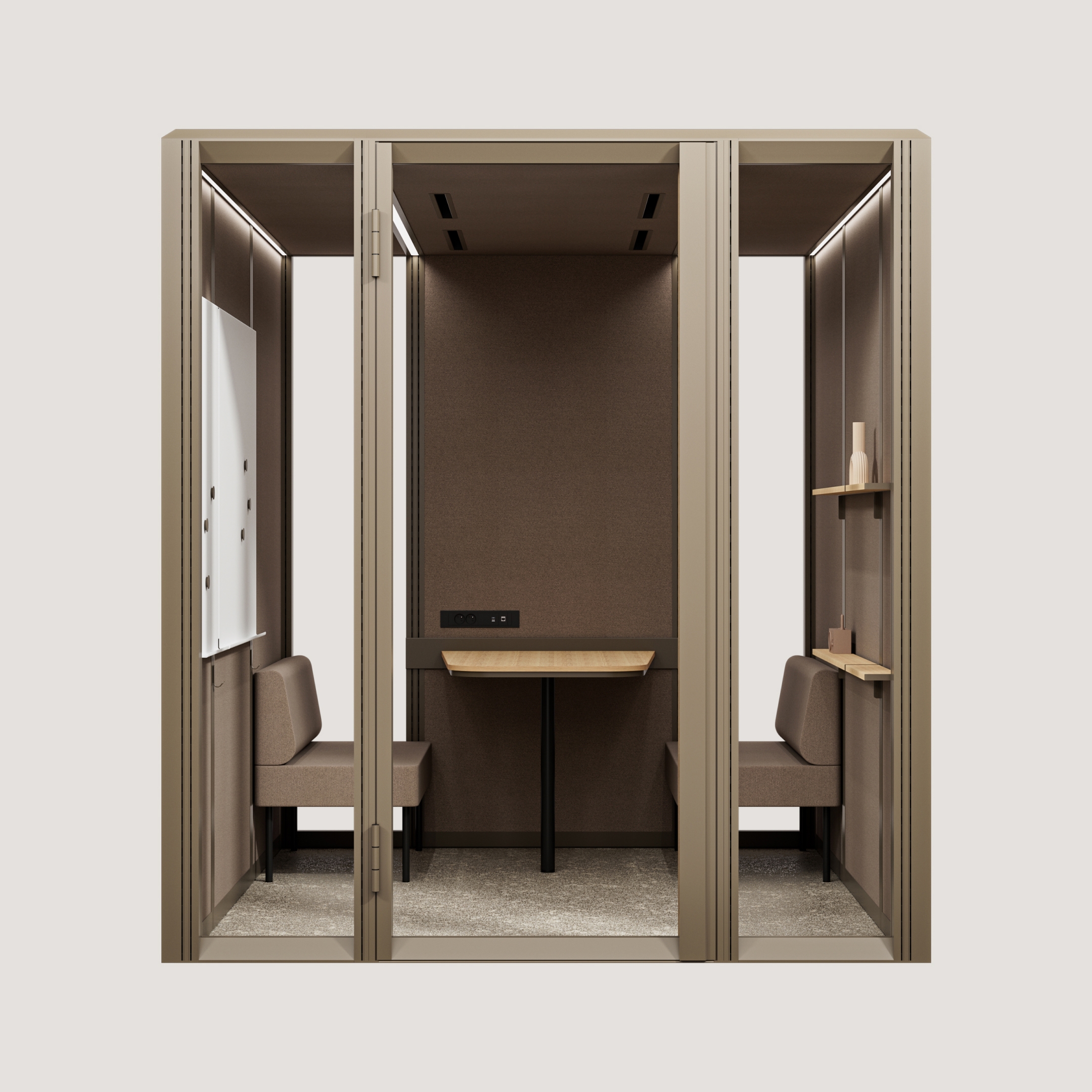 Display product Mute Modular Acoustic Pod, Meet 2x2,5 from manufacturer Mute