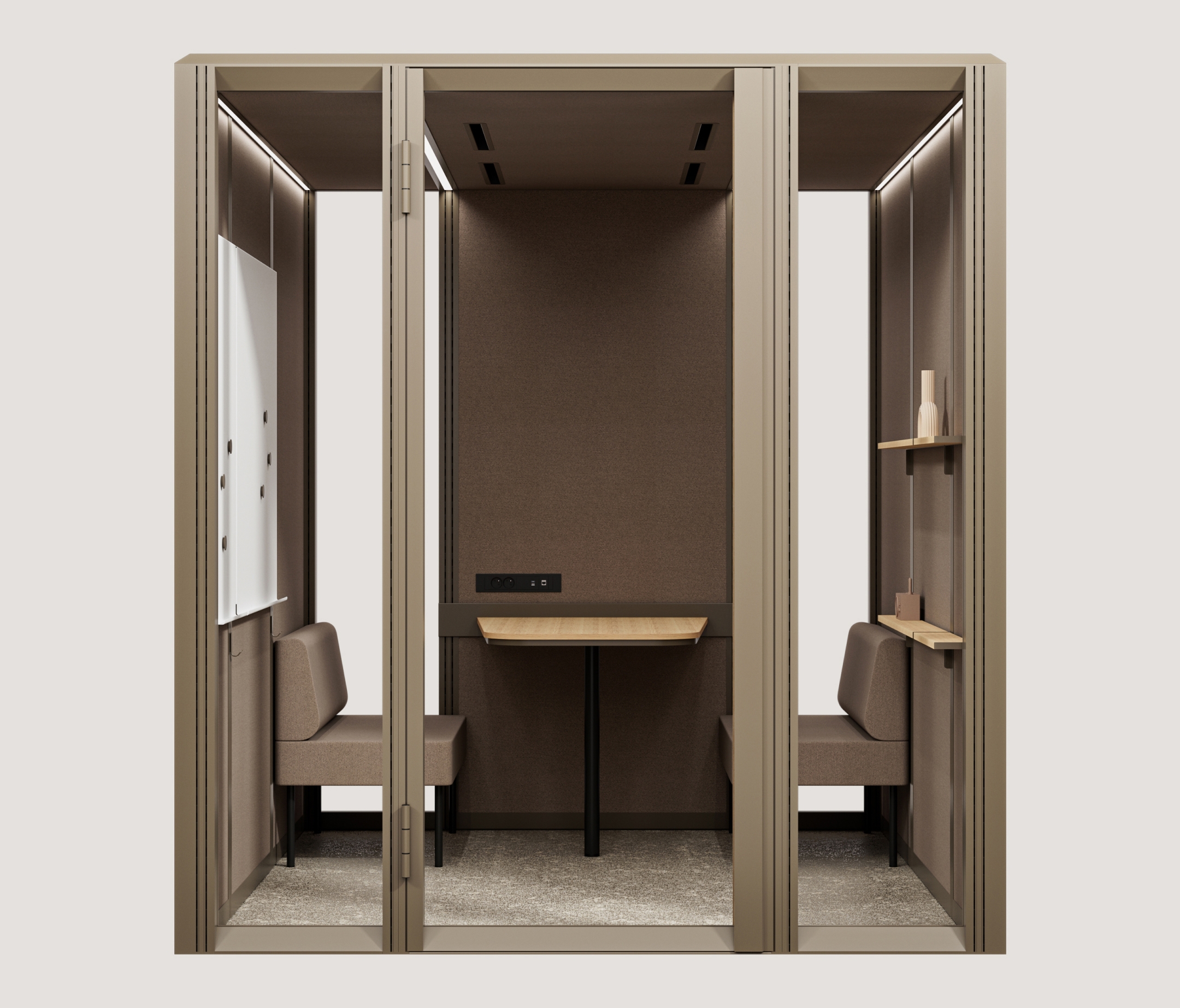 Display product Mute Modular Acoustic Pod, Meet 2x2,5 from manufacturer Mute