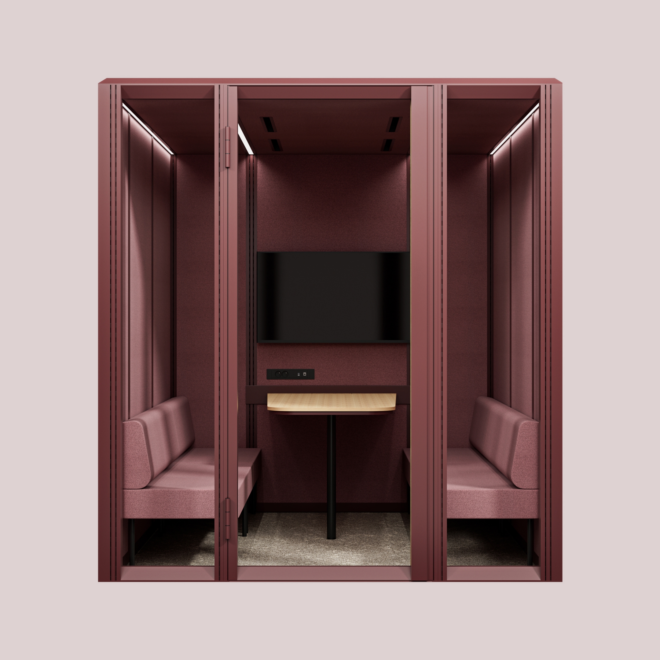 Afficher le produit Mute Modular Acoustic Pod, Meet 2x2,5 du fabricant Mute
